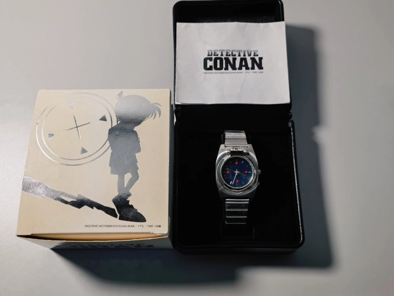 青山刚昌同款的柯南手表