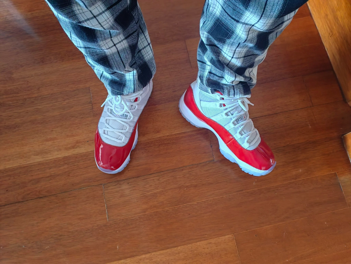 custom review-Jordan 11 Retro Cherry 2022 Men's