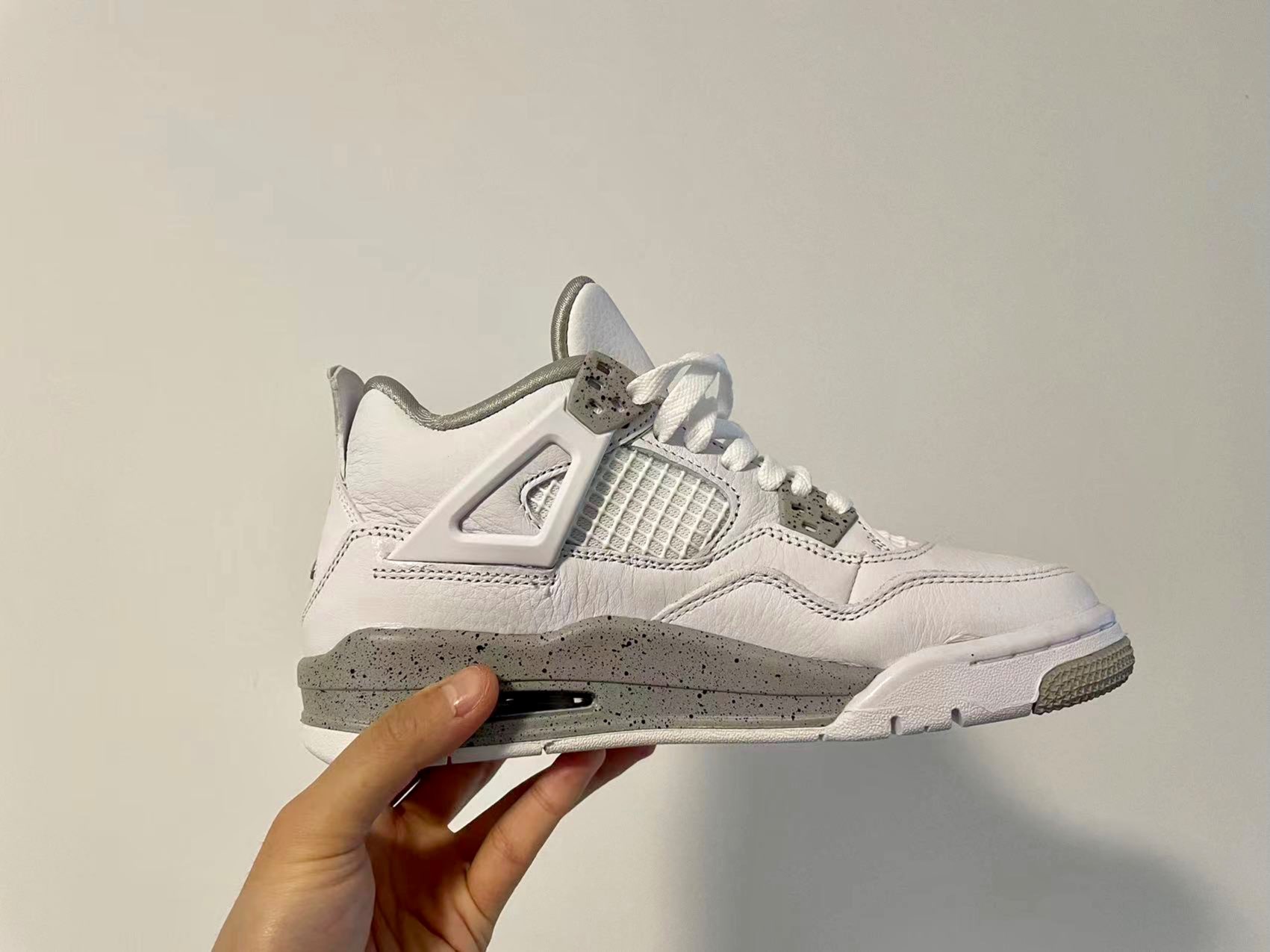 custom review-Jordan 4 Retro White Oreo 2021
