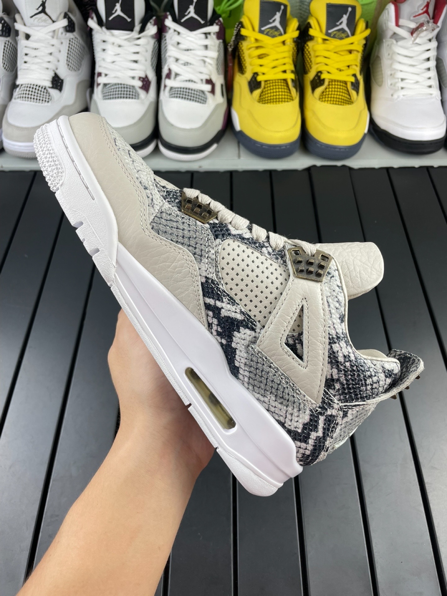 air jordan 4 premium snakeskin aj4巅峰蛇皮