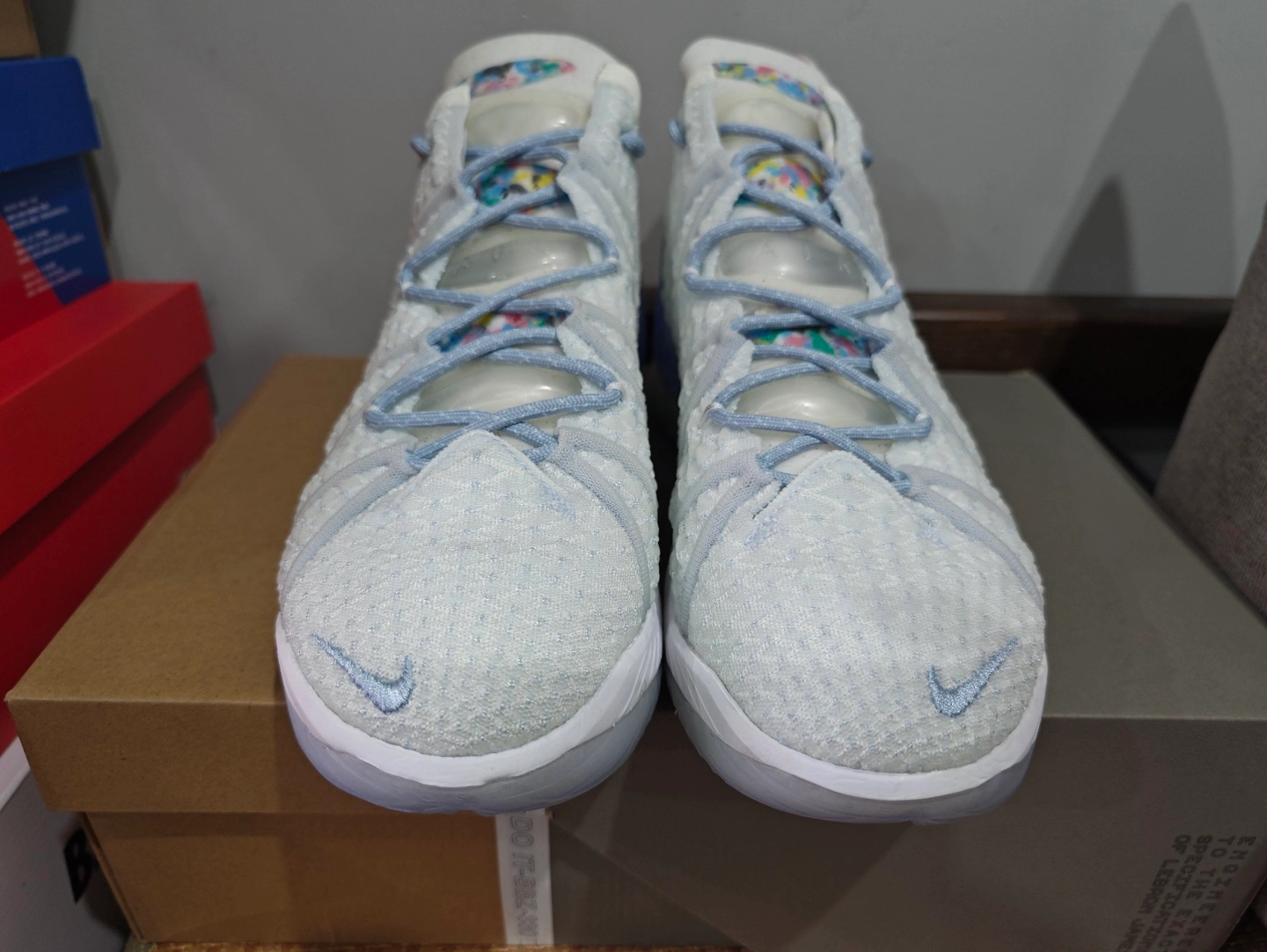 nike詹姆斯18ep全明星冰蓝配色