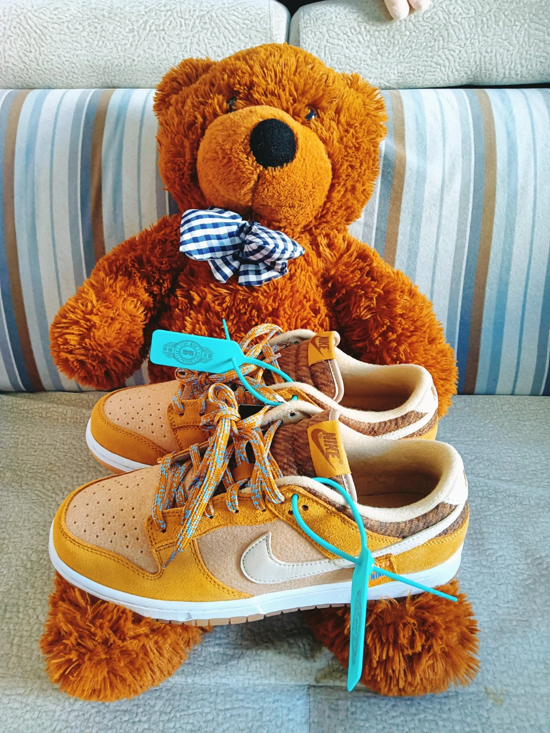 nike dunk low 泰迪熊