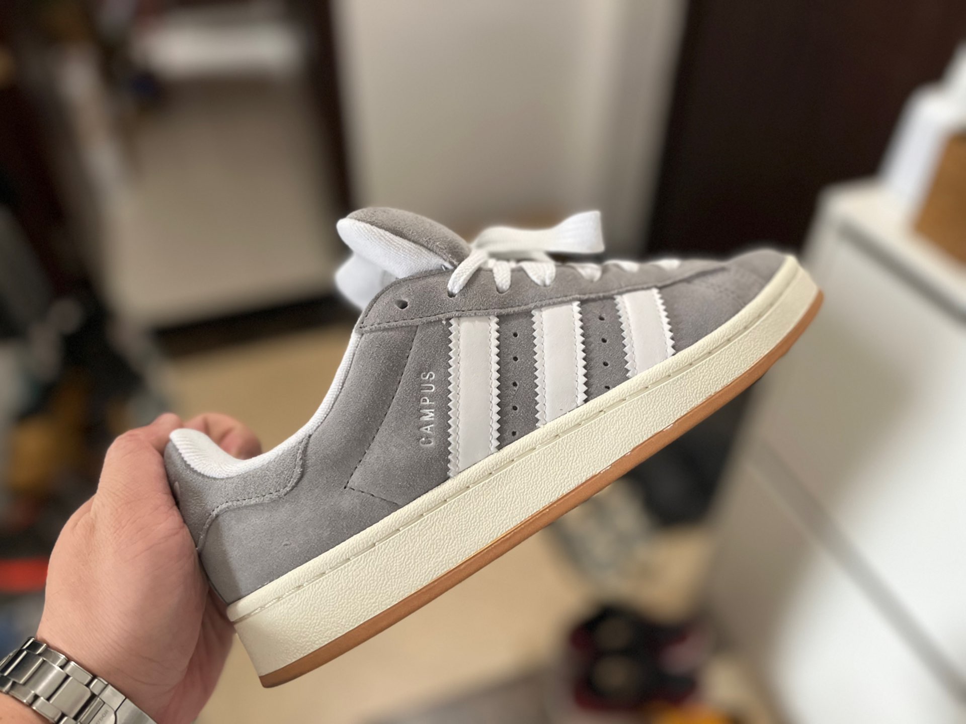 custom review-adidas originals Campus 00s 'Grey White'