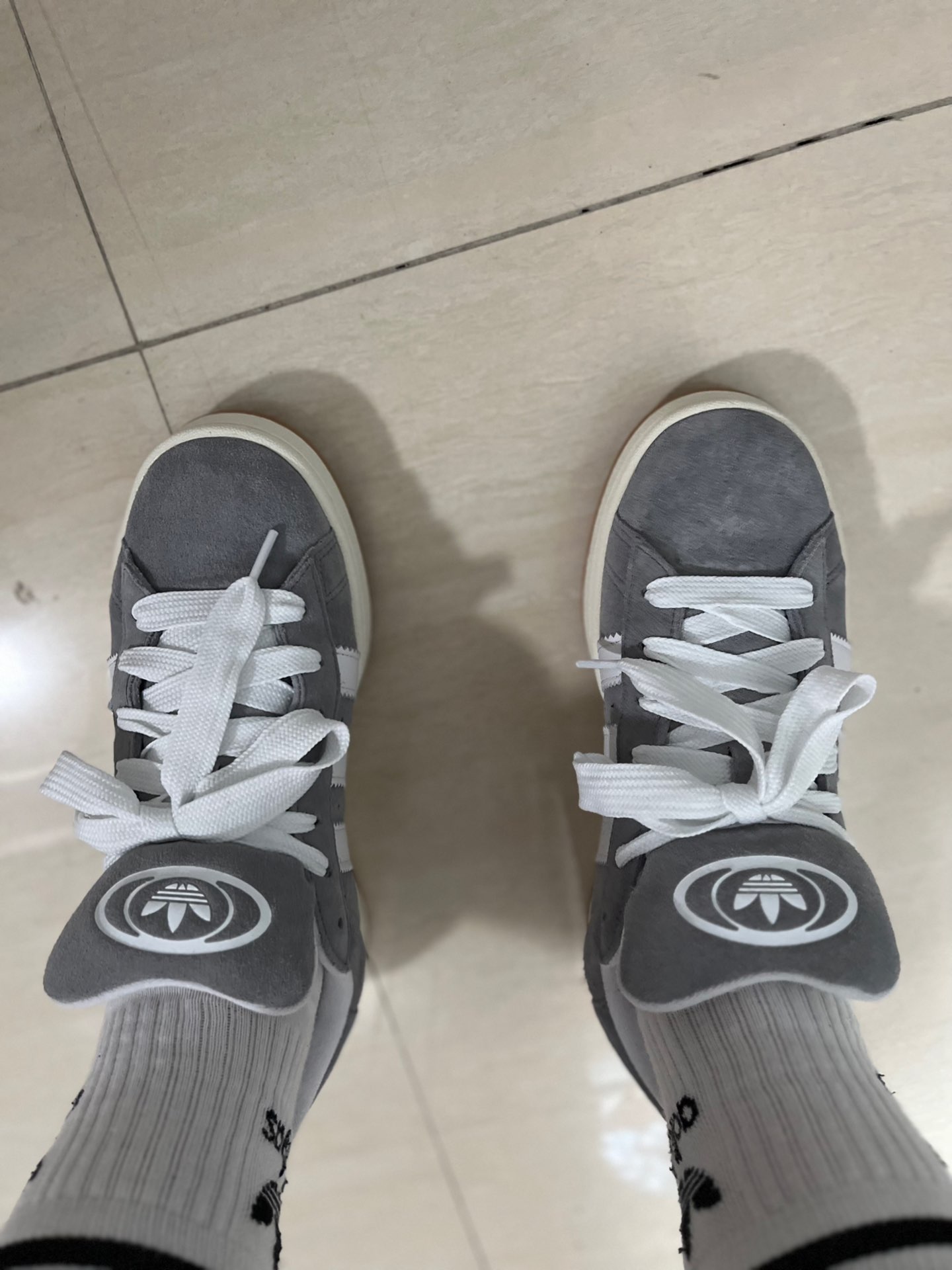 custom review-adidas originals Campus 00s 'Grey White'