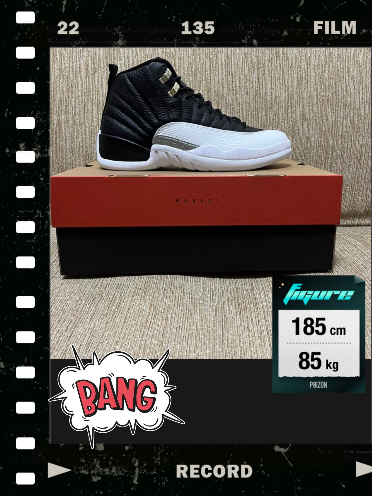 custom review-JORDAN 12 Retro Playoffs 2022
