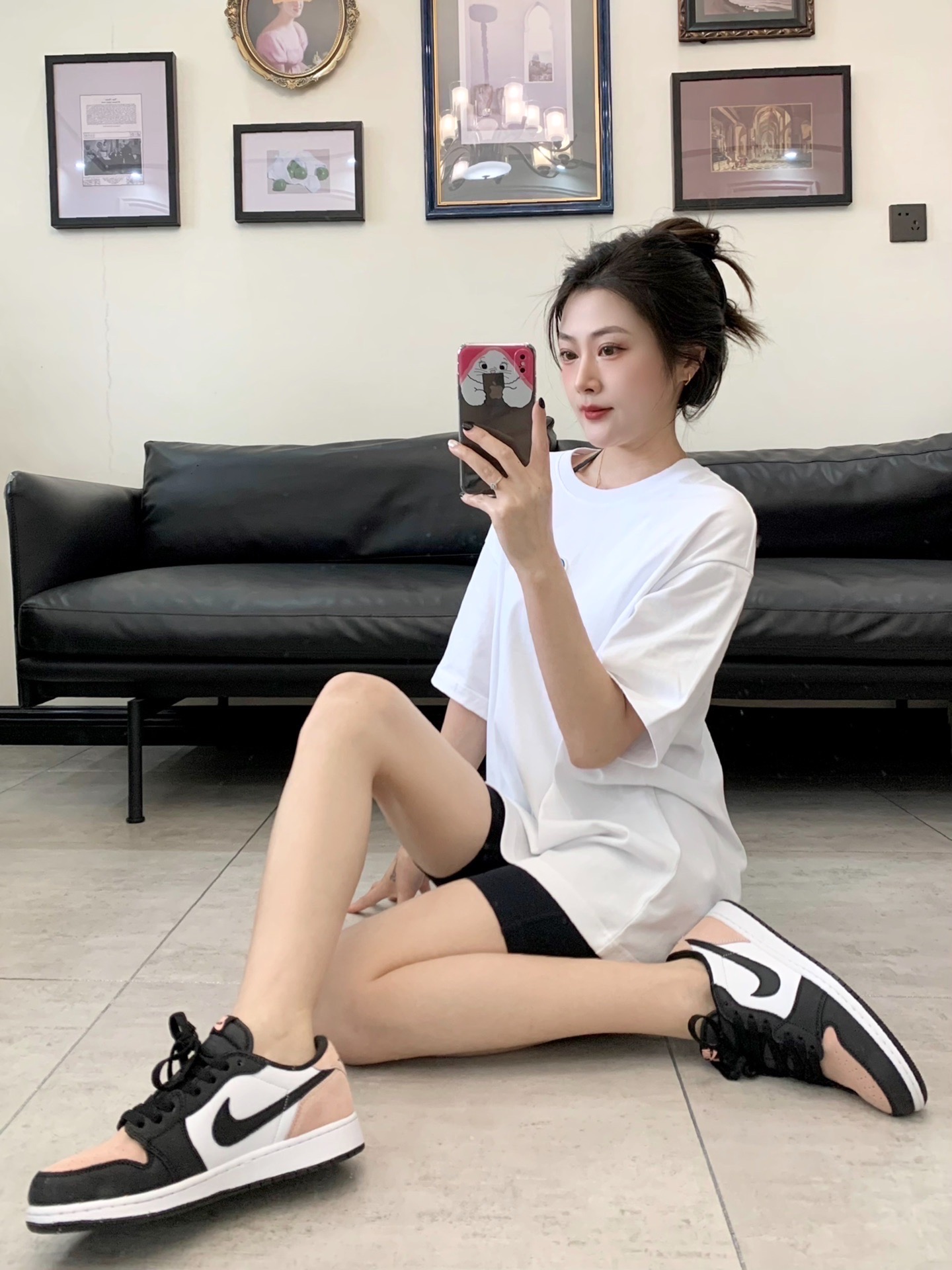 夏日高级感穿搭|aj1黑粉低帮好看到无法拒绝啊啊!