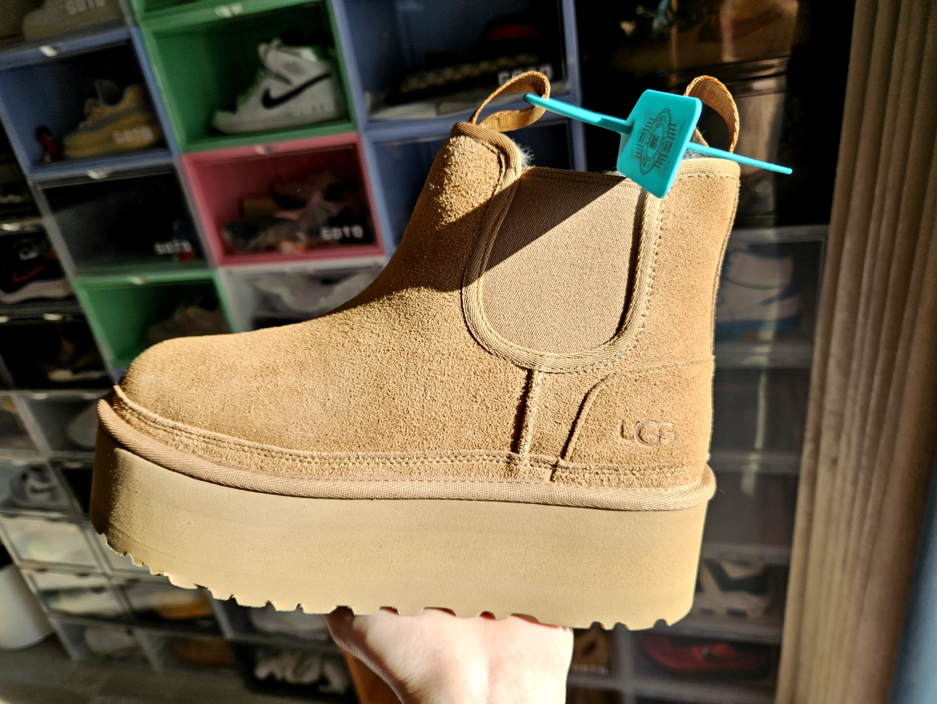 custom review-UGG 14cm Челси Женские Каштановый