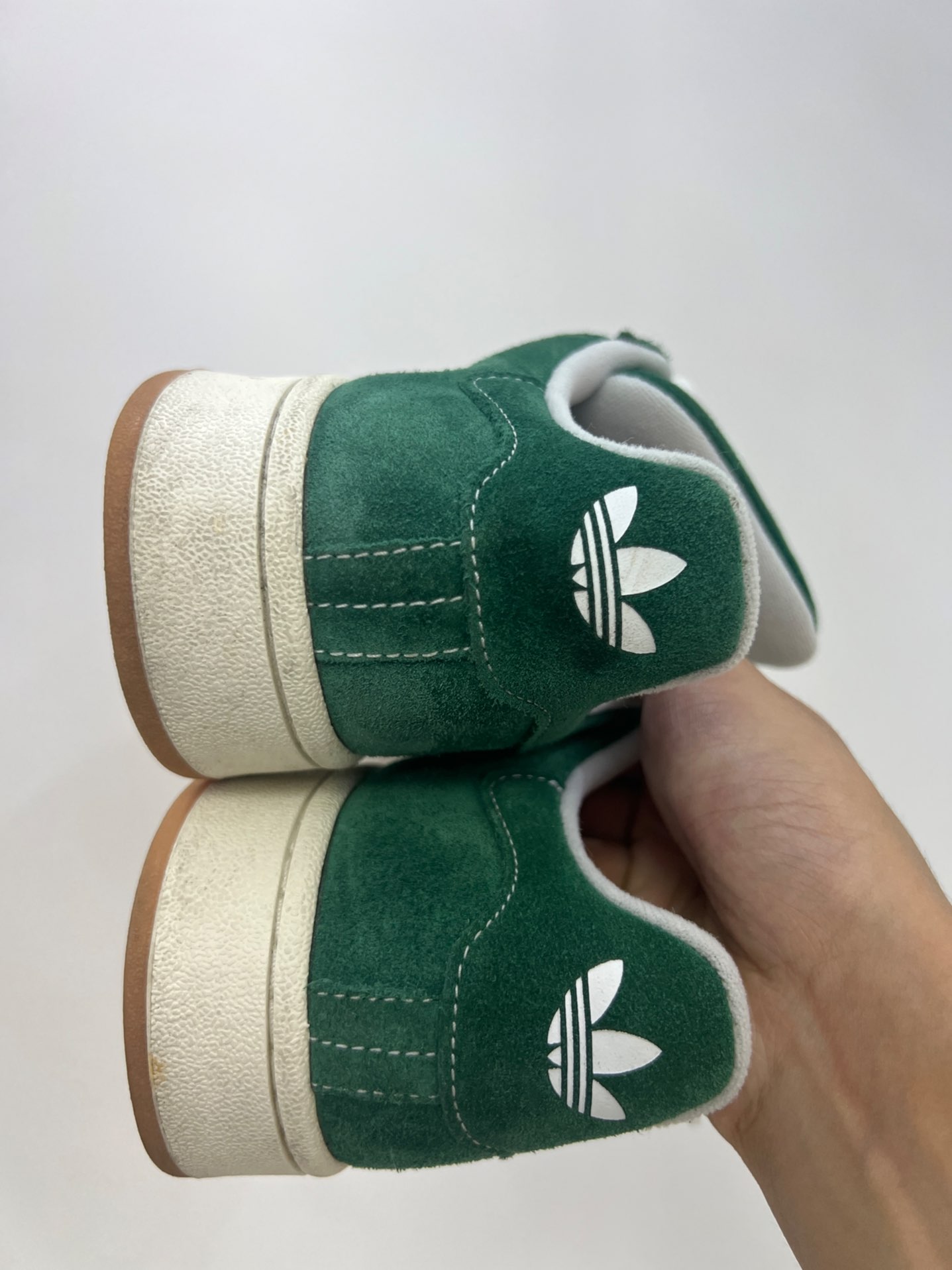 custom review-Adidas Campus 00s Dark Green Cloud White Men's