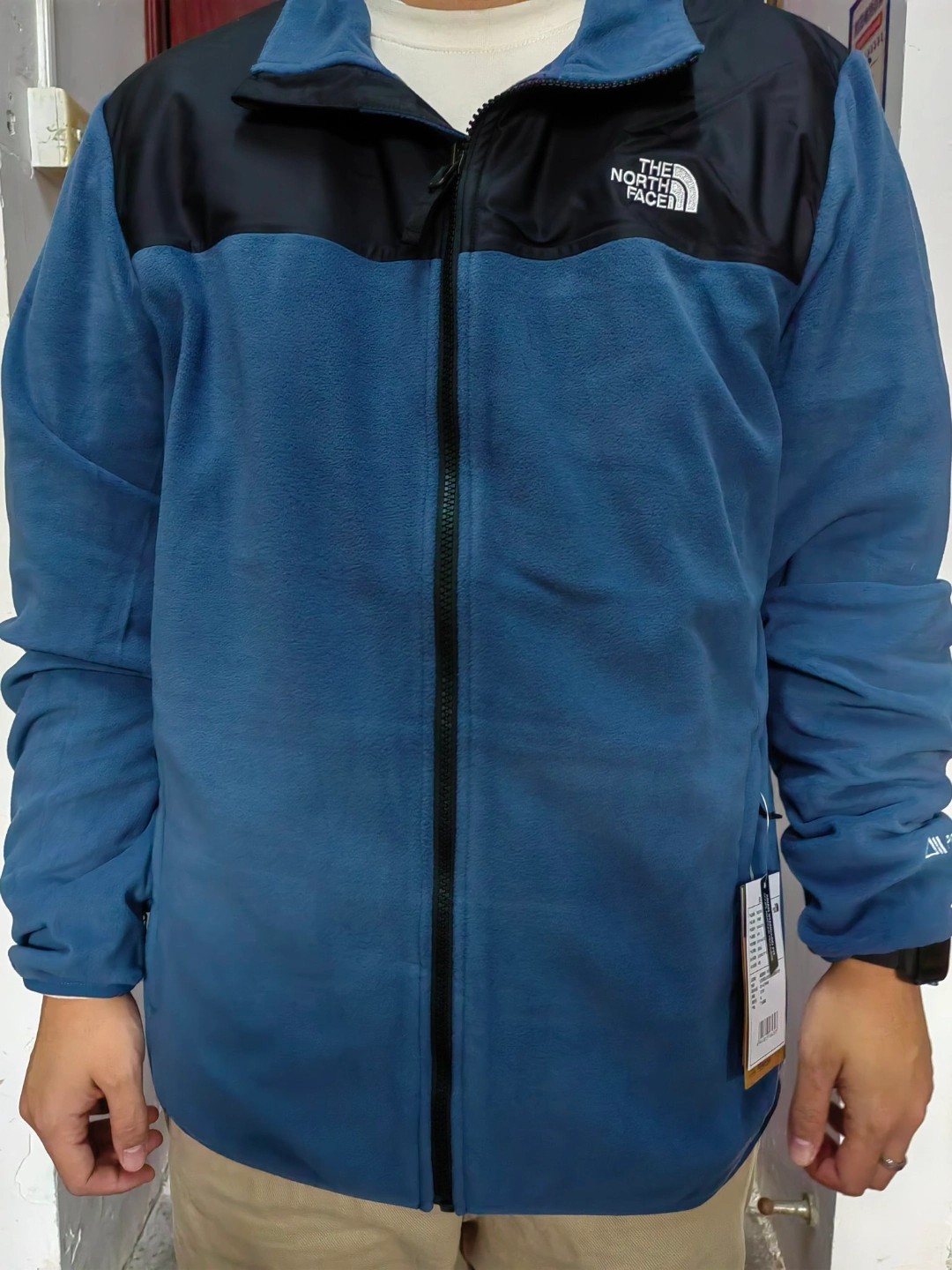 the north face北面抓绒外套夹克