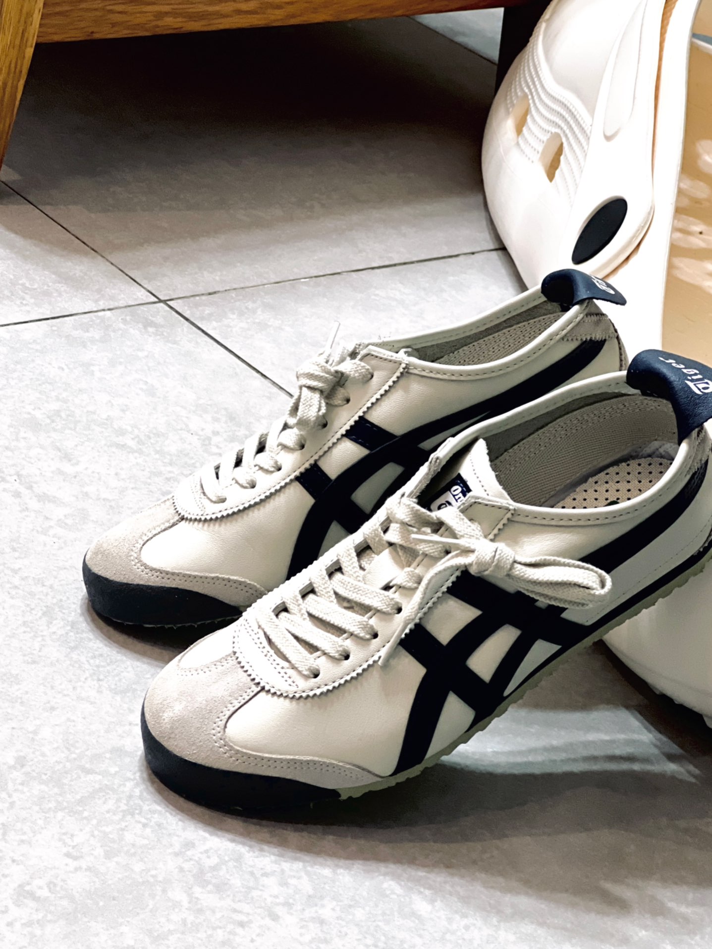 custom review-Onitsuka Tiger Mexico 66 'Birch India Ink Latte'