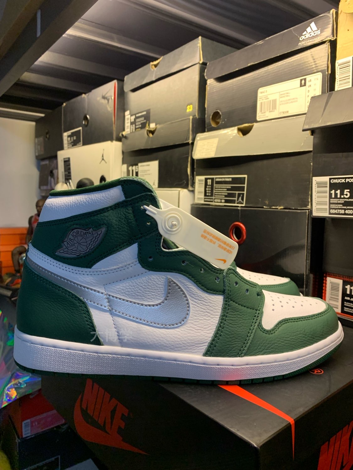 aj 1 high og 白绿