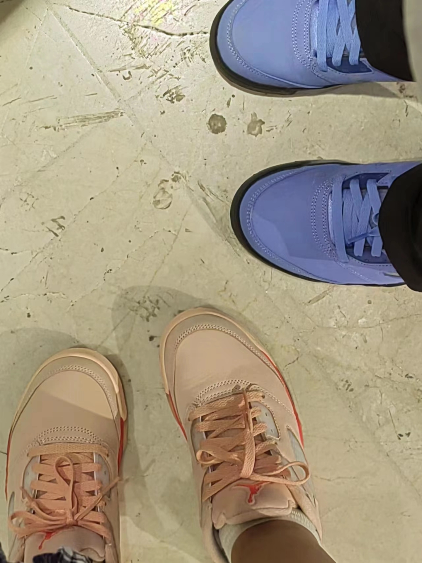 custom review-Jordan Air Джордан 5 'UNC' Высокий Топ Винтажные Баскетбольные Кроссовки Мужские Каролина Синий