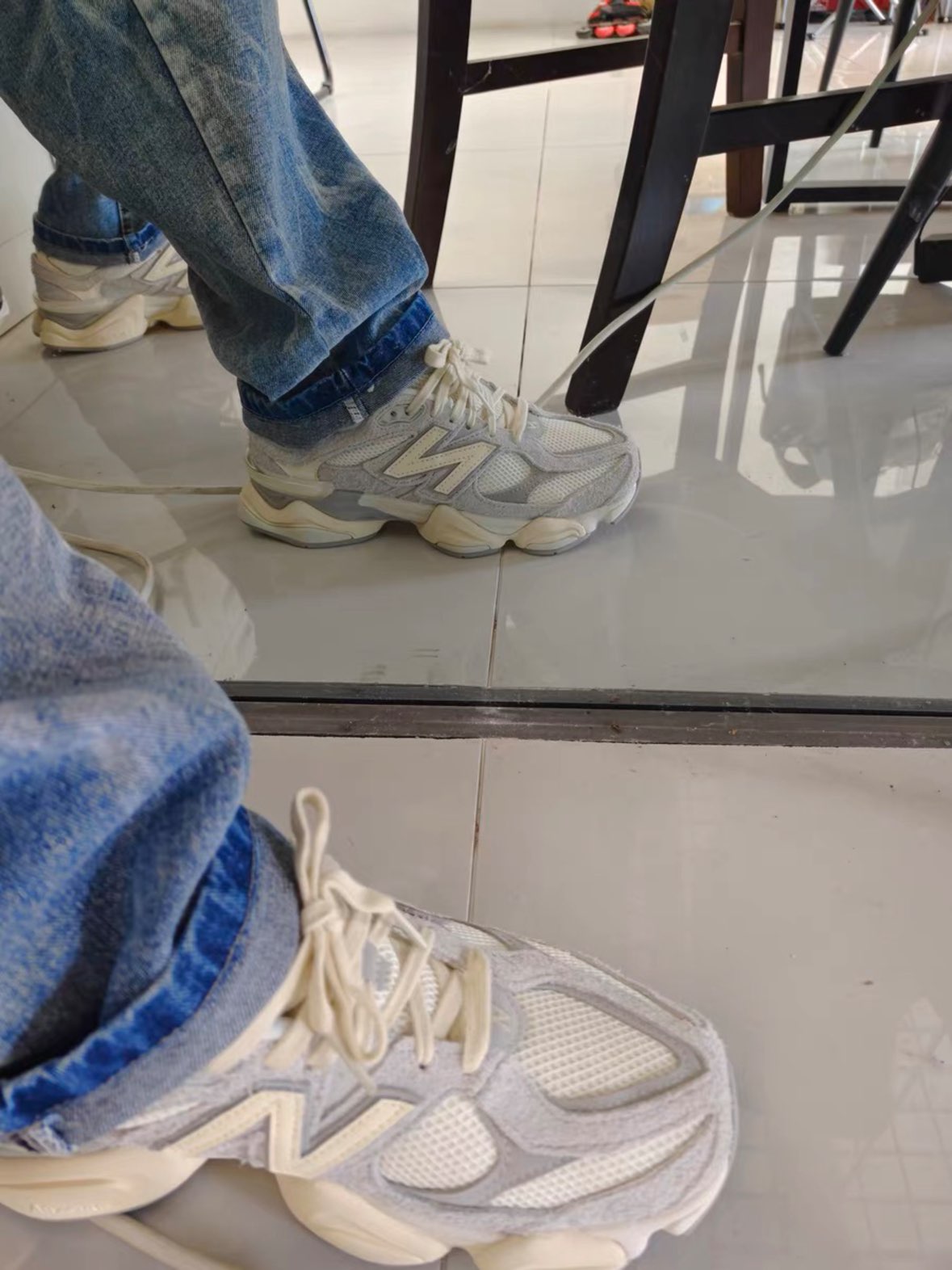 custom review-New Balance 9060 Quartz Grey