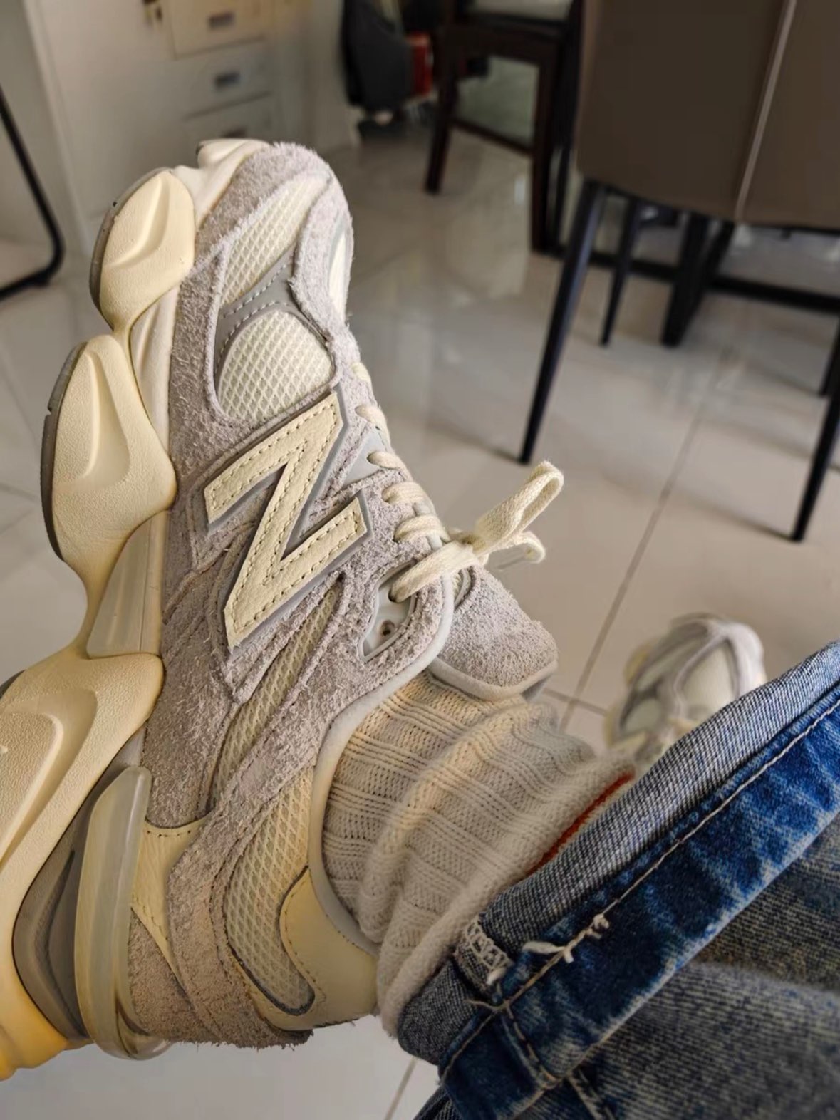 custom review-New Balance 9060 Quartz Grey