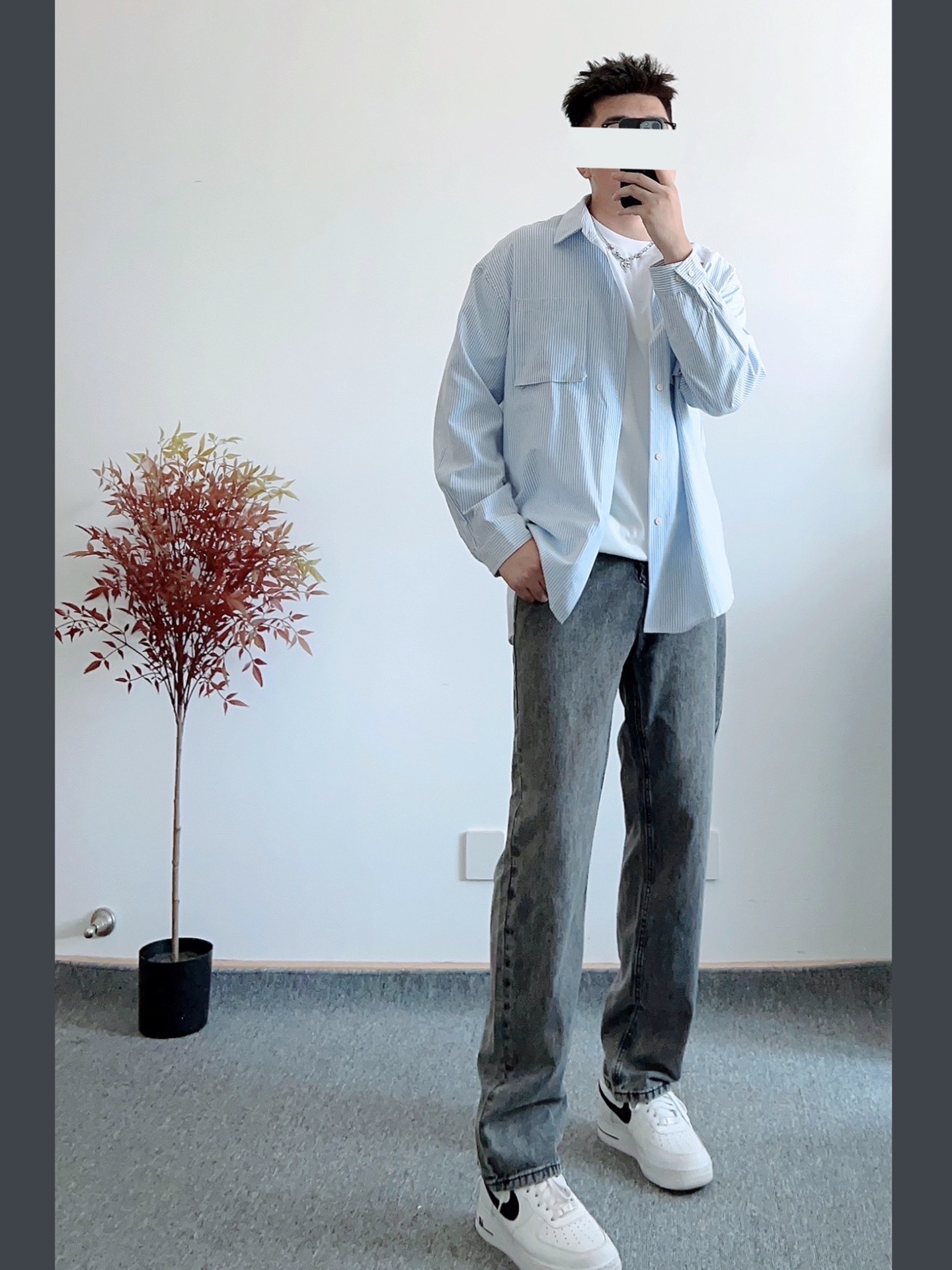 男生秋季通勤ootd