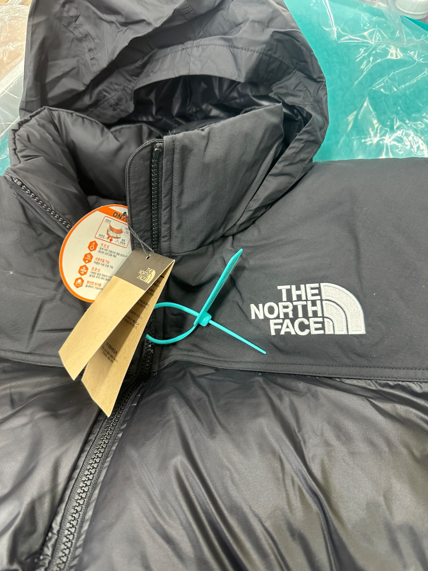 custom review-THE NORTH FACE Nuptse Пуховая куртка Зимняя Мужская Черная
