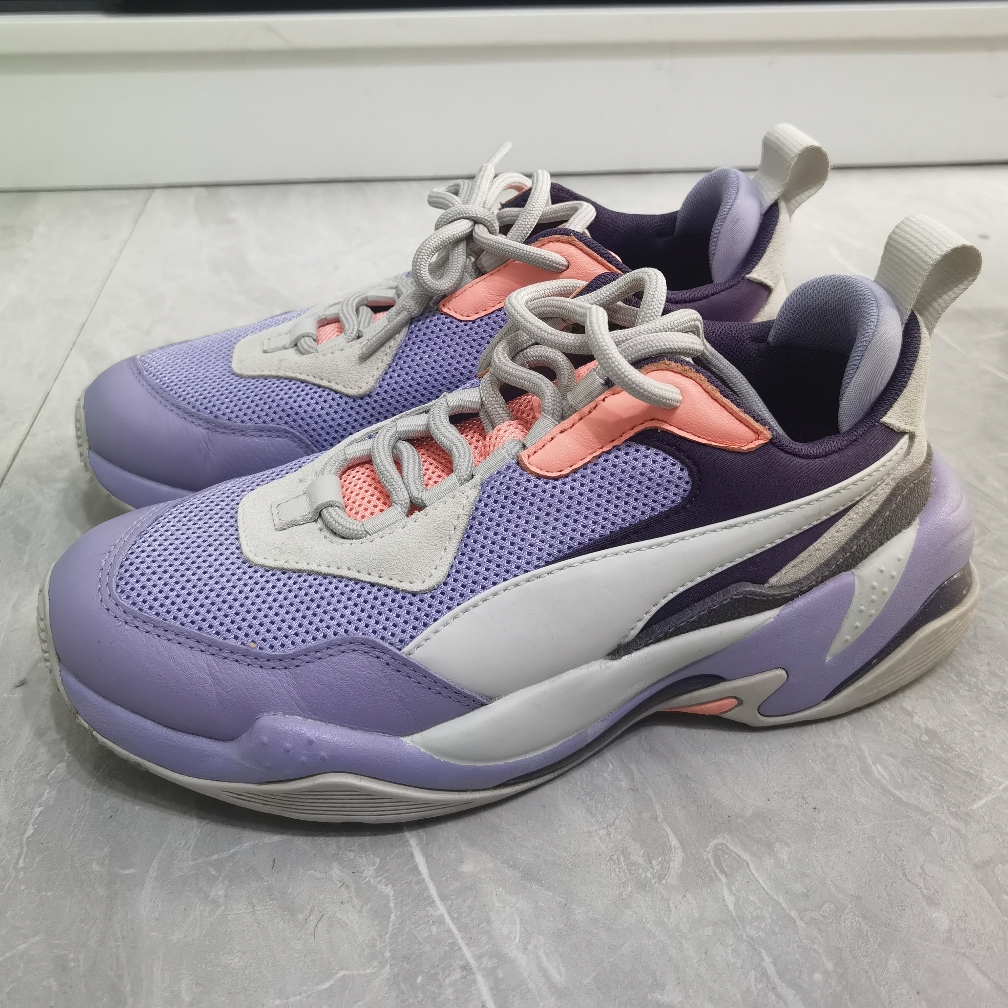 puma紫色秋冬老爹鞋