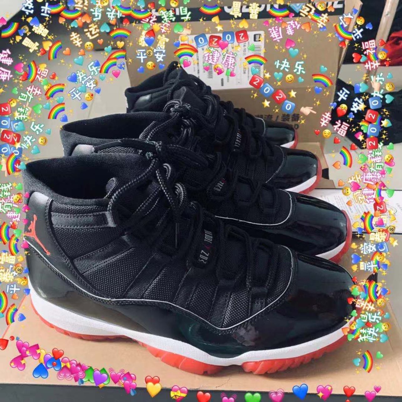 custom review-Air Jordan 11 Retro 'Bred' 2019