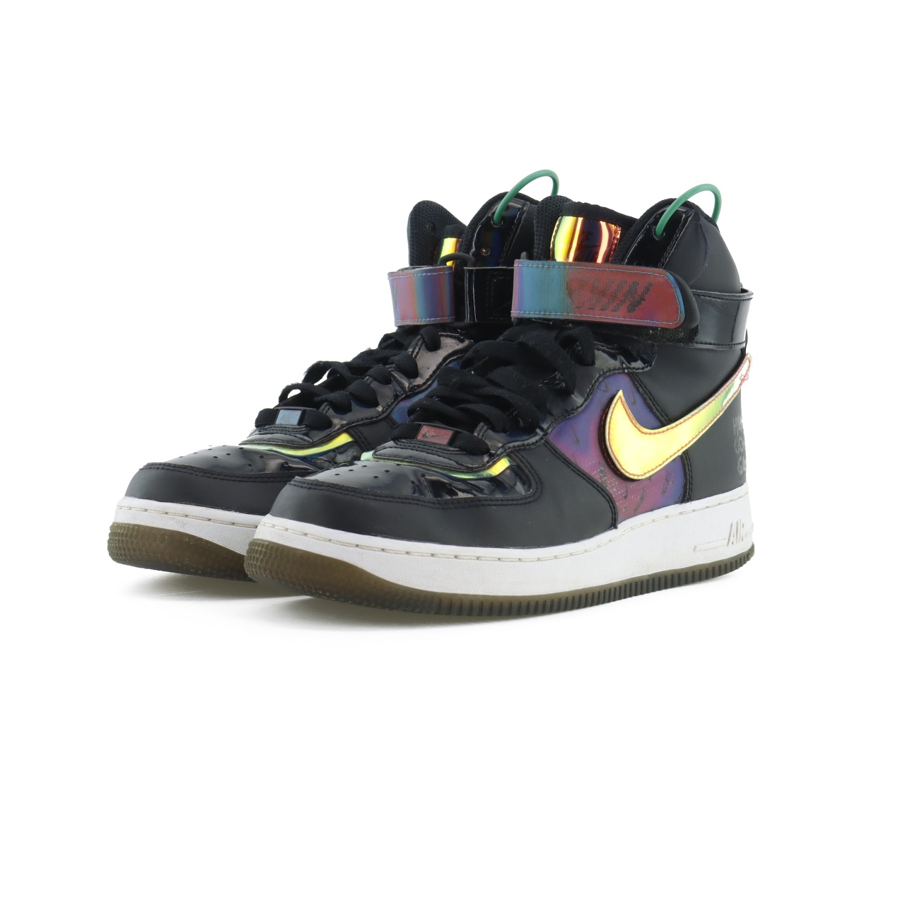 英雄联盟限定款nike air force1 镭射高帮