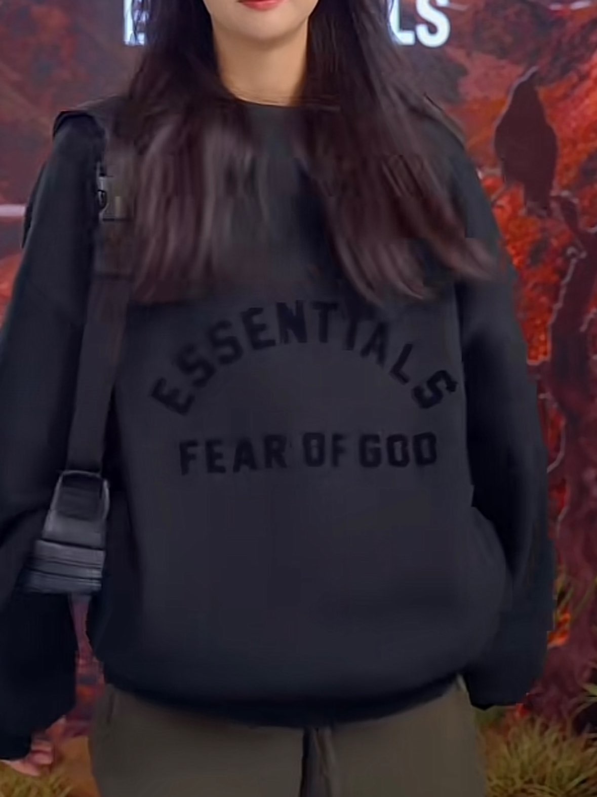 custom review-Fear Of God Essentials Arch Logo Hoodie