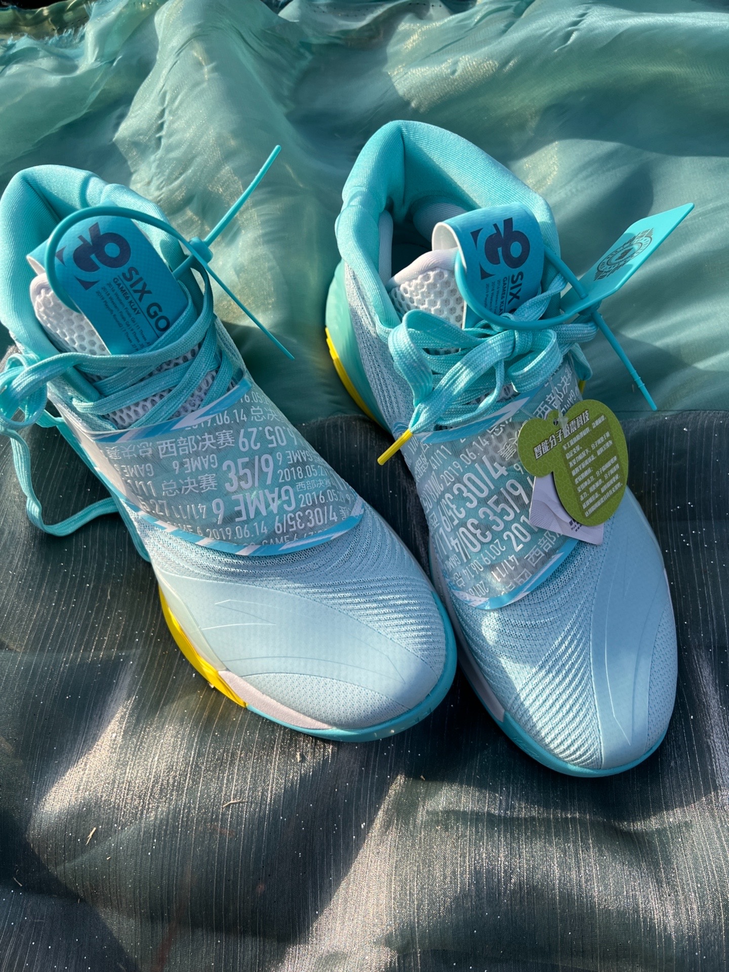 汤姆森kt6安踏篮球鞋