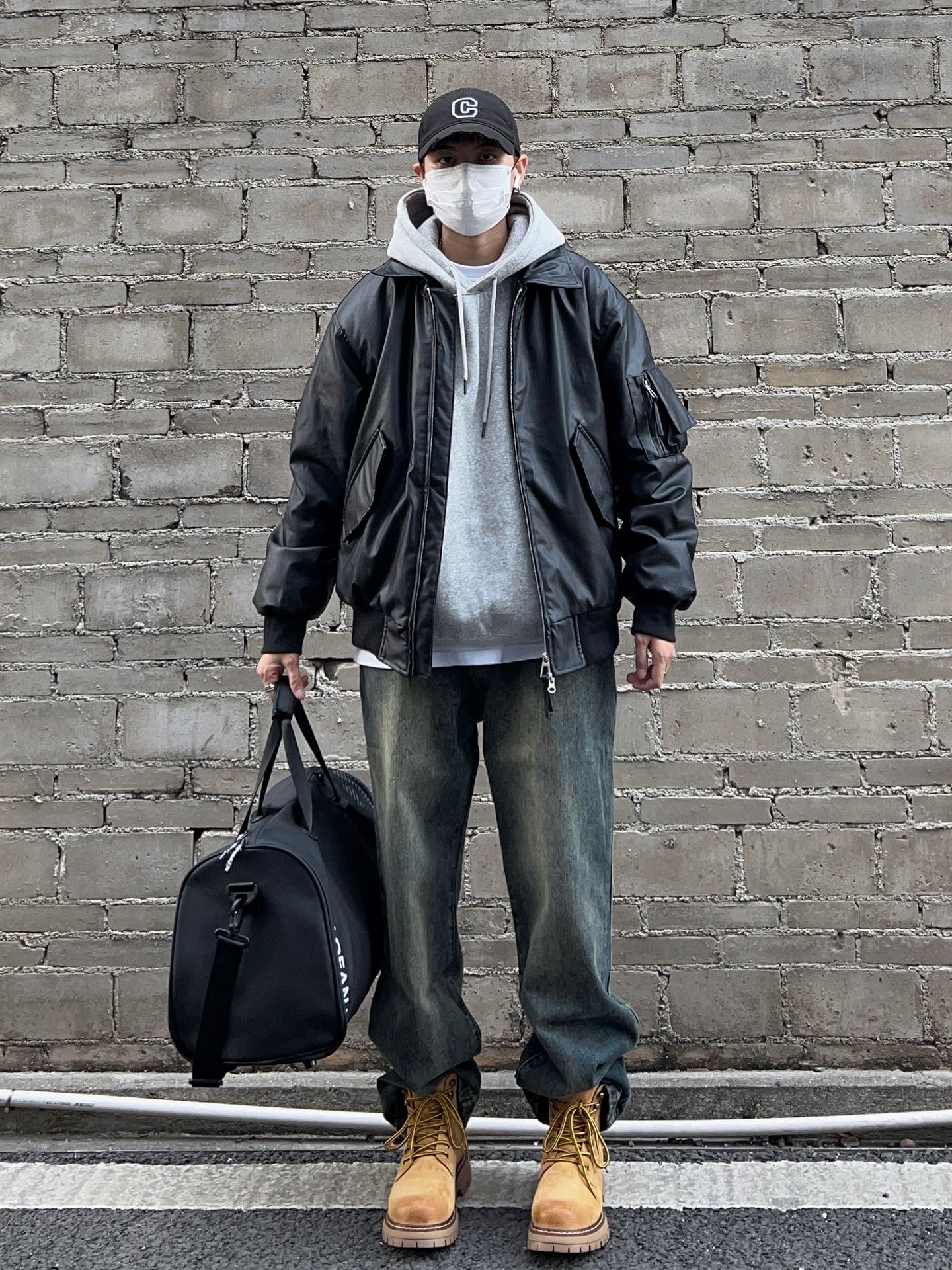 165潮酷男生穿搭