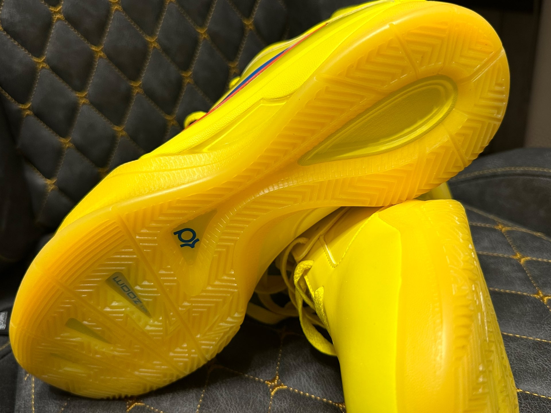 custom review-Nike KD 3 KD 3 'VIBRANT Yellow' Низкий Топ Винтажные Баскетбольные Кроссовки Мужские Желто-Синий