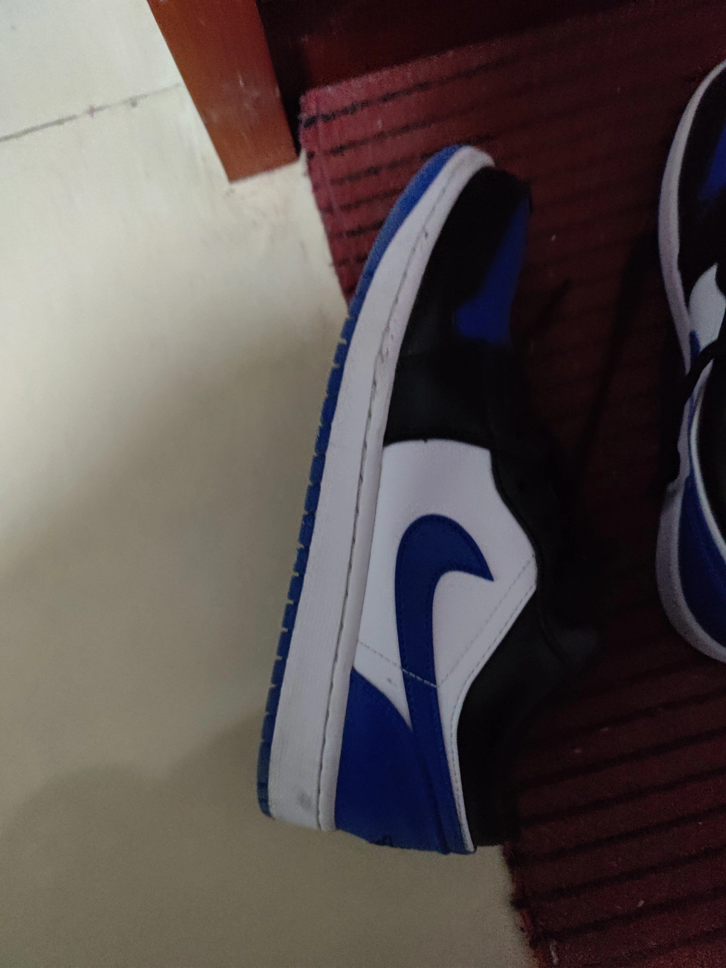 custom review-Jordan 1 Low Alternate Royal Toe
