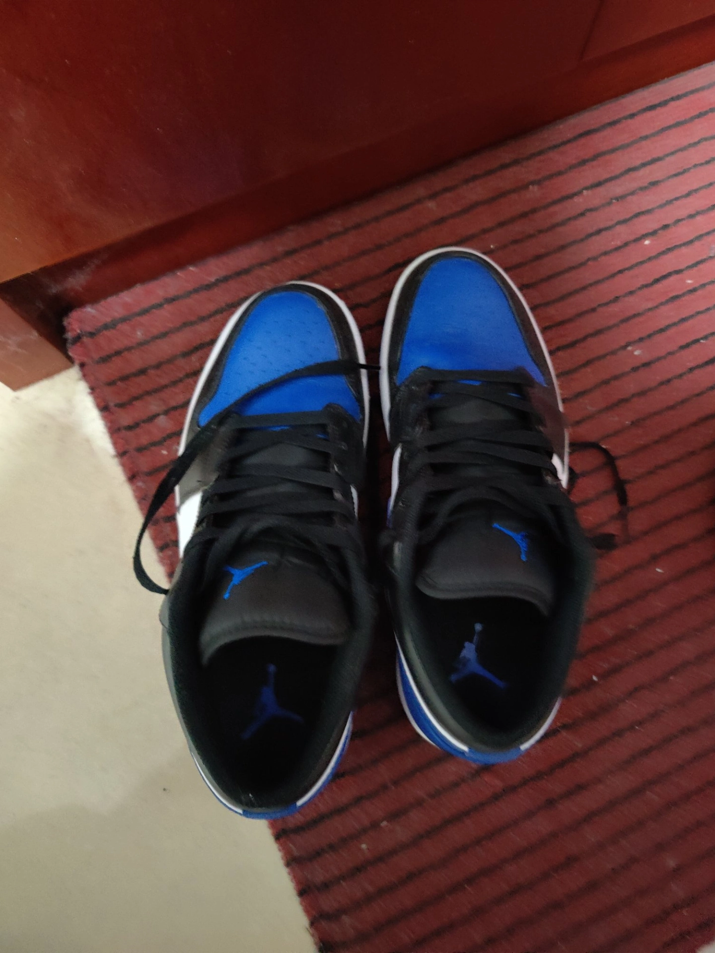 custom review-Jordan 1 Low Alternate Royal Toe