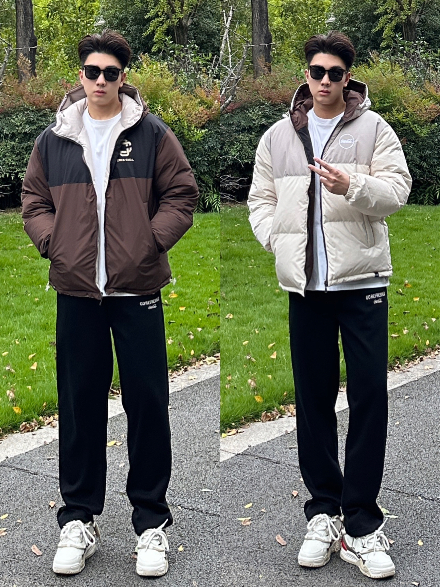 冬季穿搭ootd | 秋冬两面穿羽绒服也太舒服了吧!
