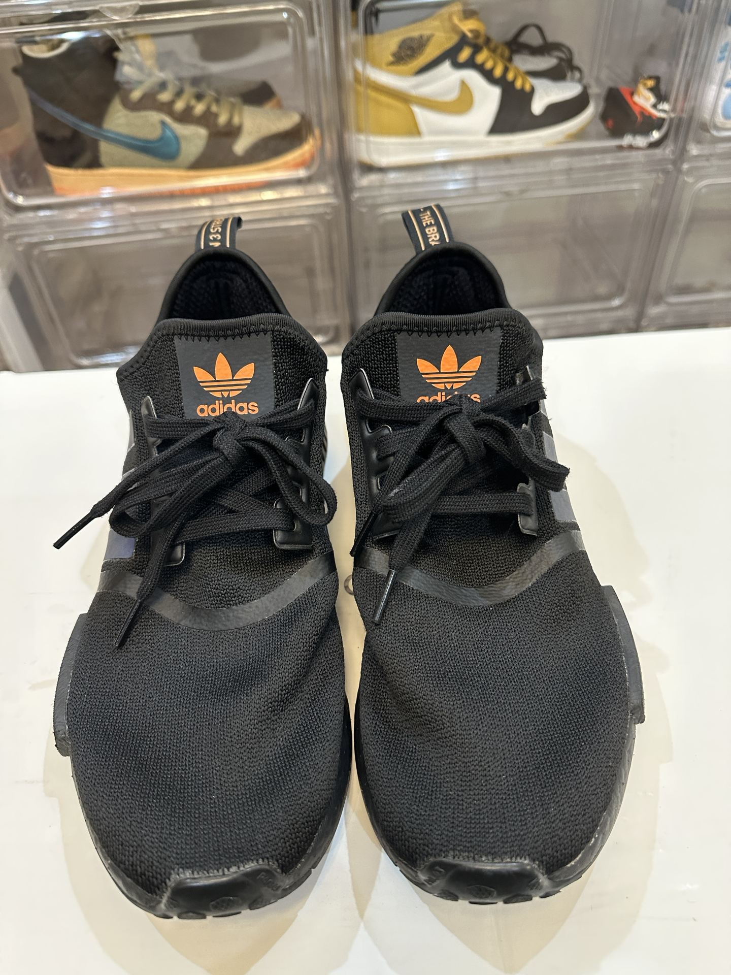 阿迪nmd_r1黑紫 低调中张狂