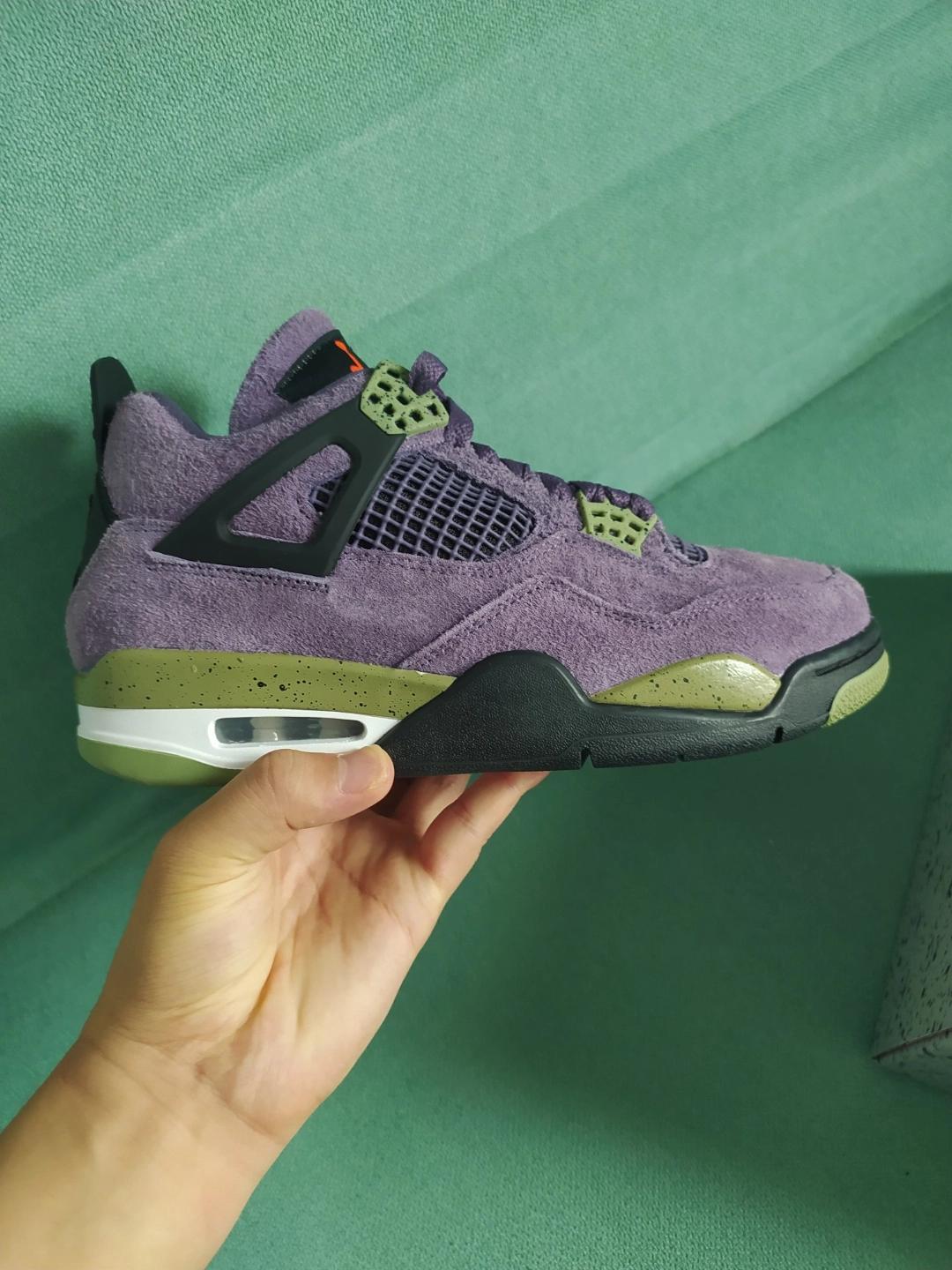 custom review-Air Jordan 4 Retro 'Canyon Purple' Women's