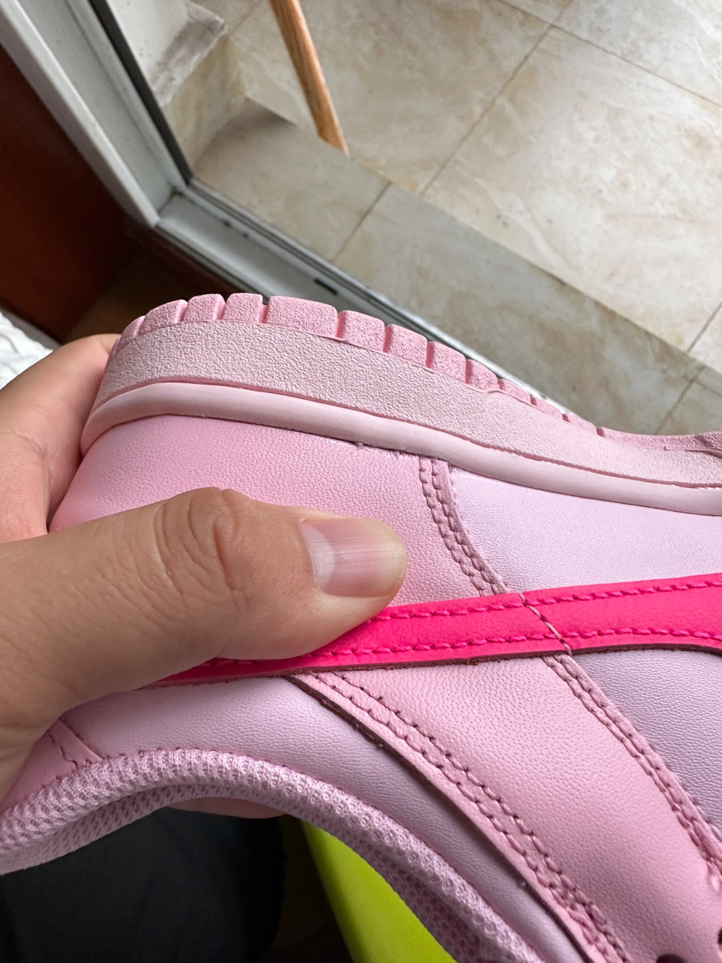 custom review-Nike Dunk Low 'Triple Pink' GS