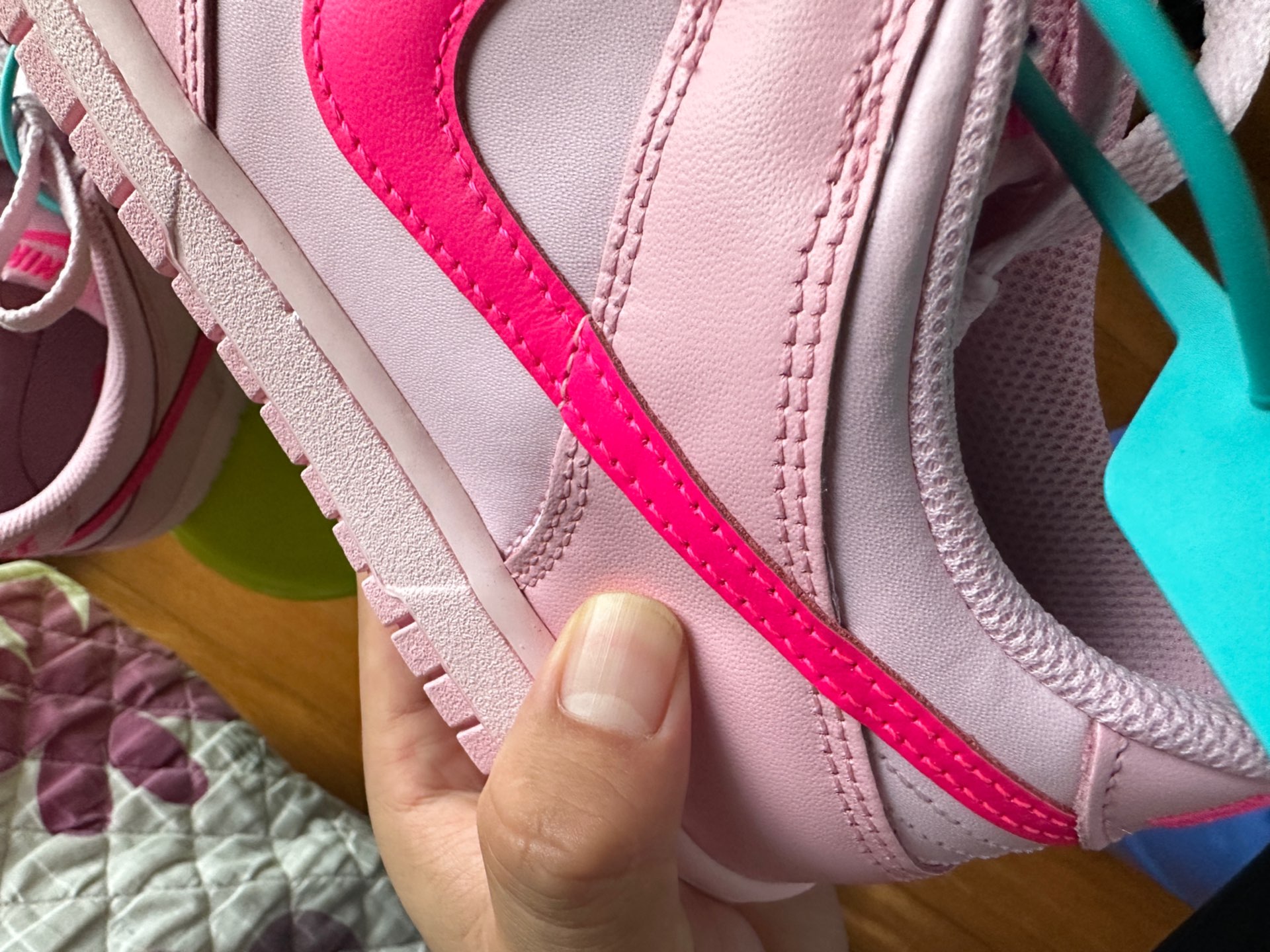 custom review-Nike Dunk Low 'Triple Pink' GS