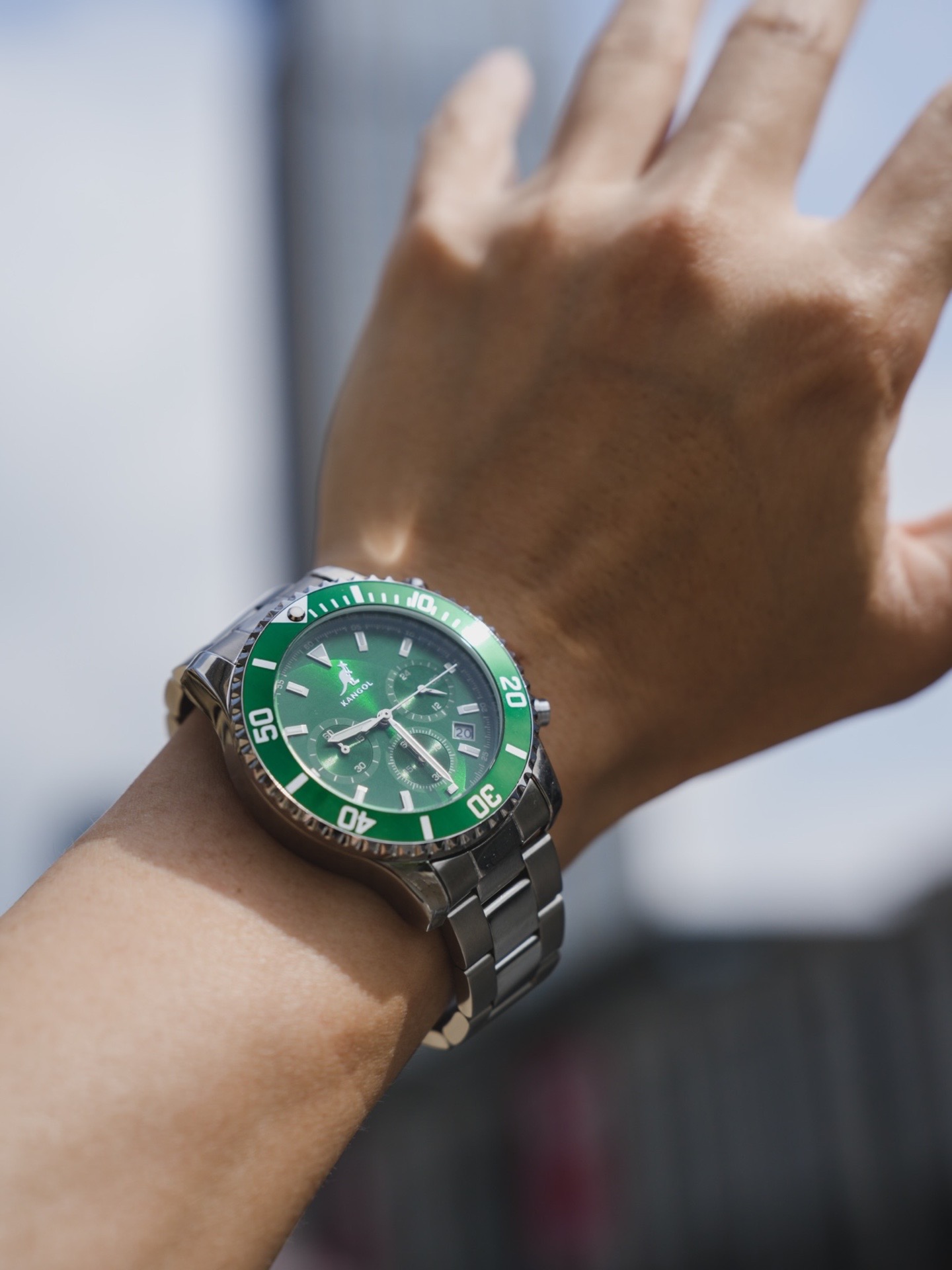 "绿水鬼"不是人手都能安排吗?kangol袋鼠潜航者手表