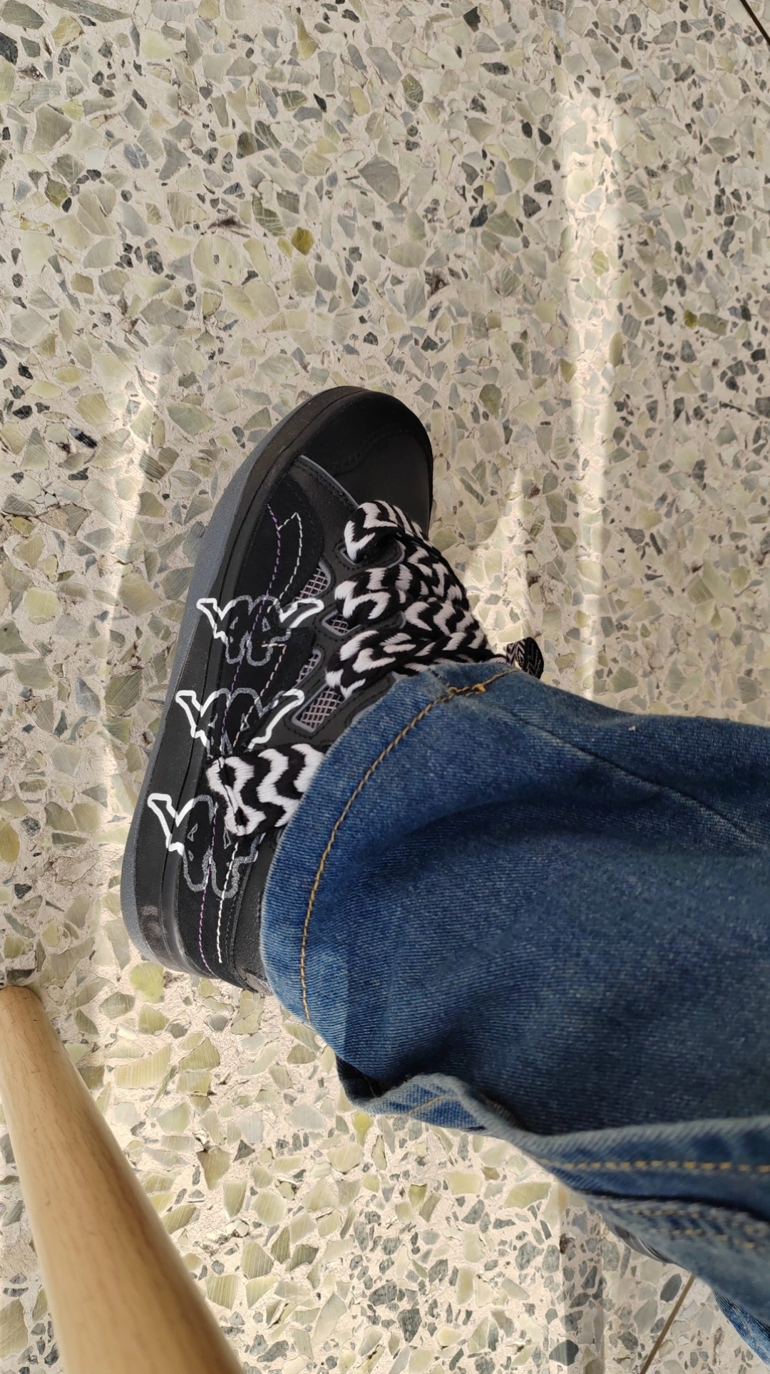 custom review-KAPPA Fatty Обувь Износостойкая и Легкая Низкие Кроссовки для Скейтбординга Унисекс Черные Серые