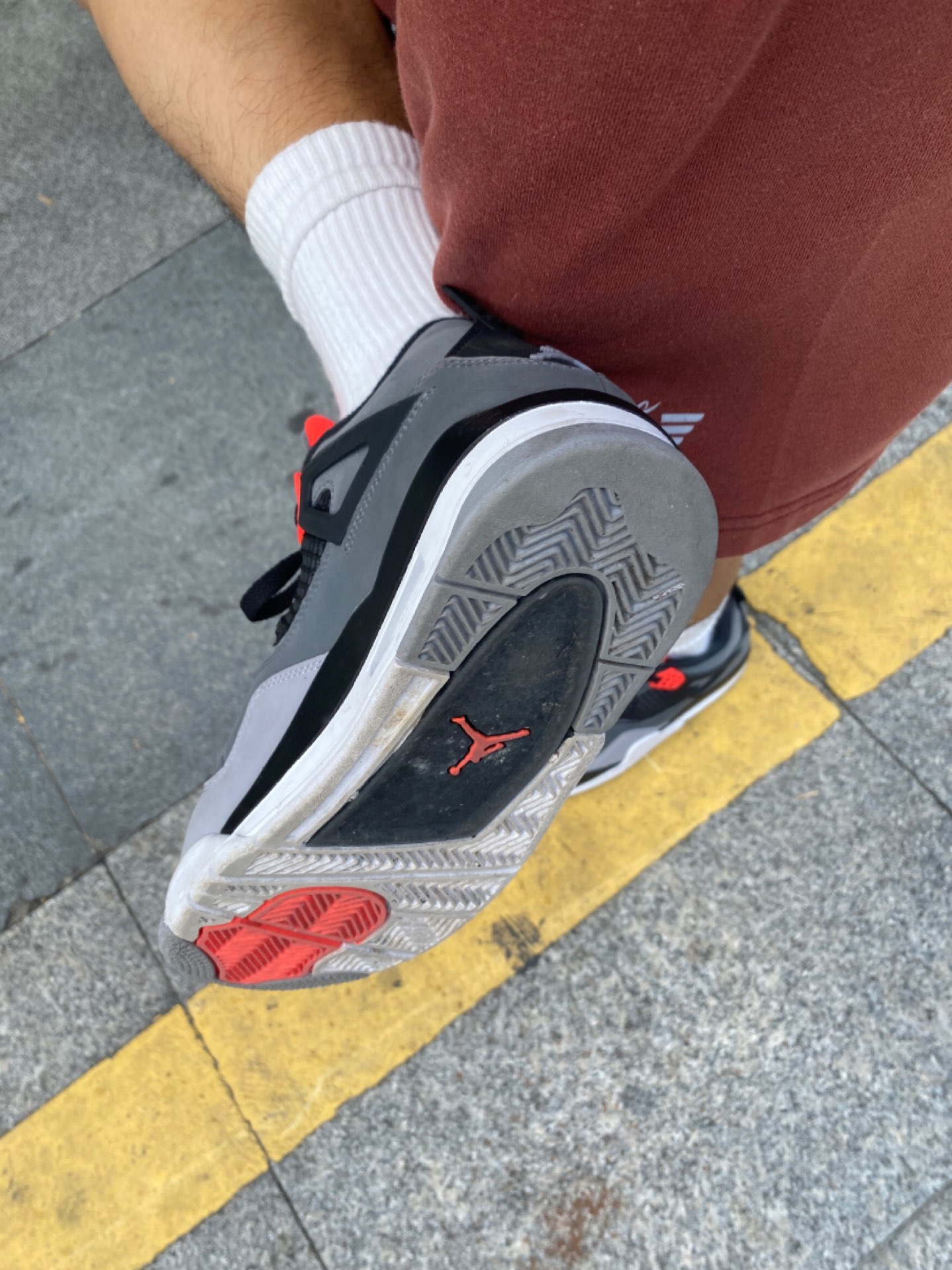 custom review-JORDAN 4 Retro Infrared