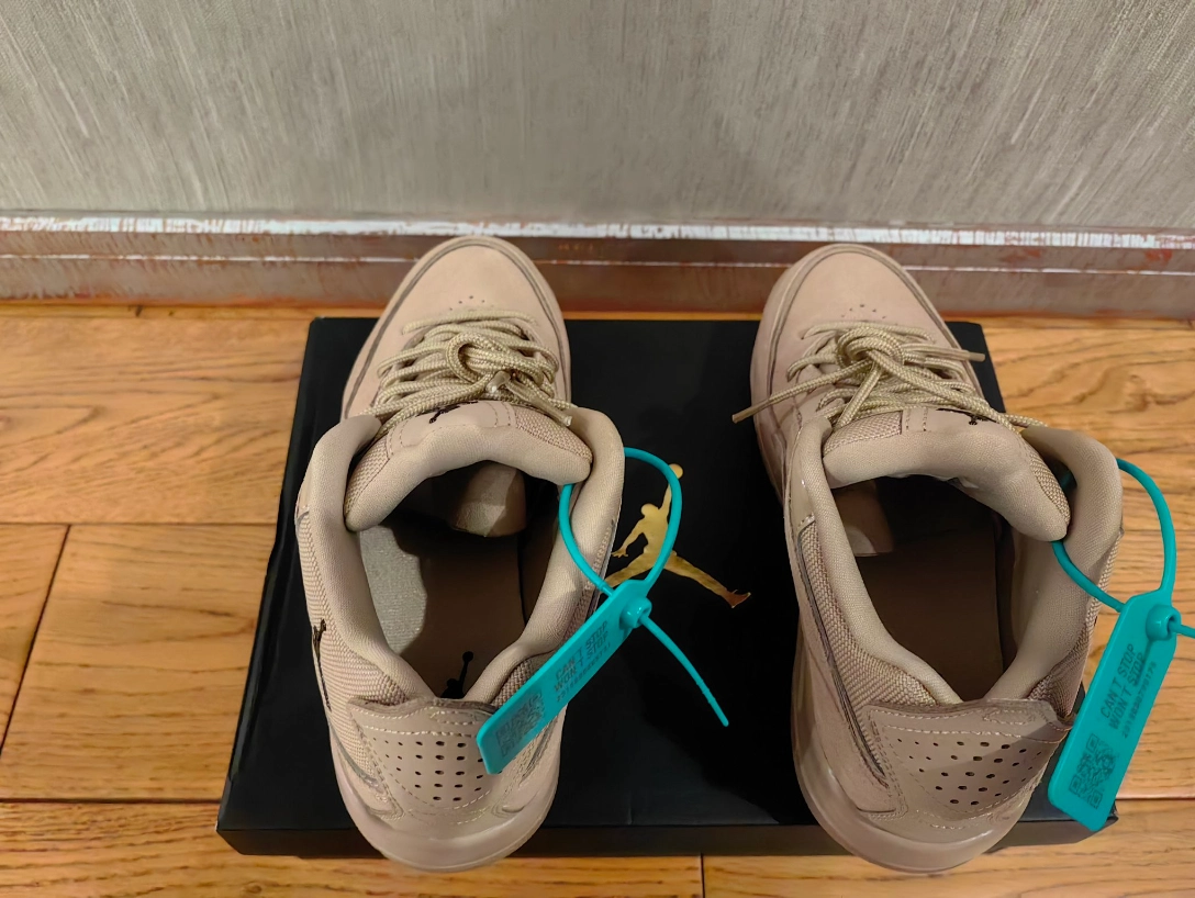 custom review-Jordan Courtside 23 Desert Gum