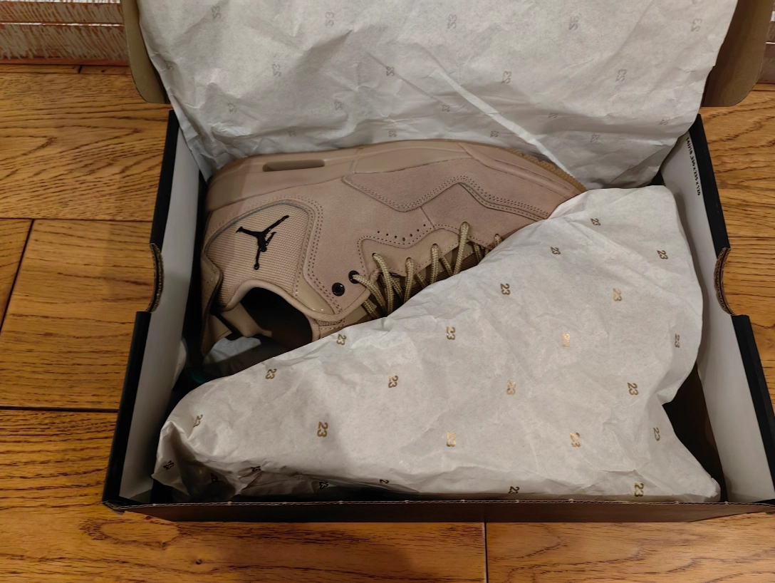 custom review-Jordan Courtside 23 Desert Gum