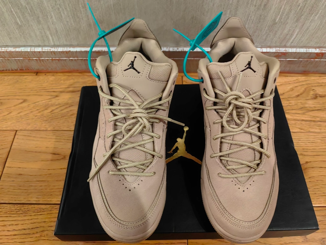 custom review-Jordan Courtside 23 Desert Gum