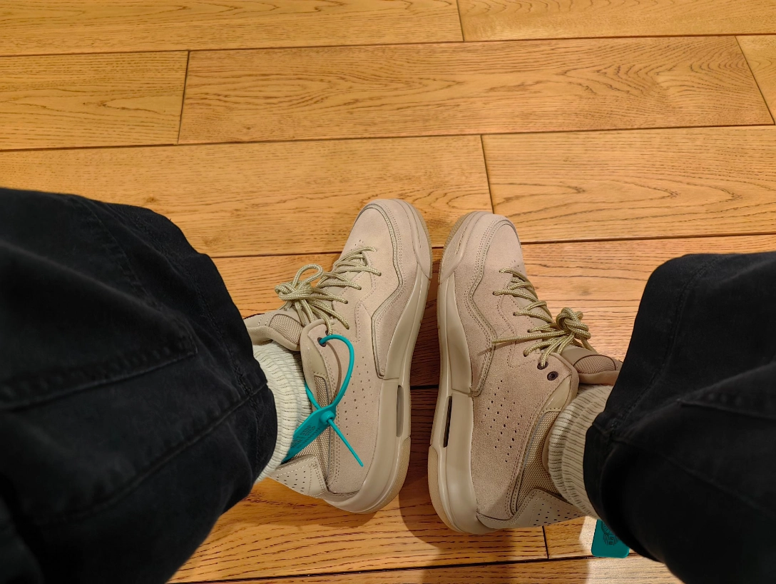 custom review-Jordan Courtside 23 Desert Gum