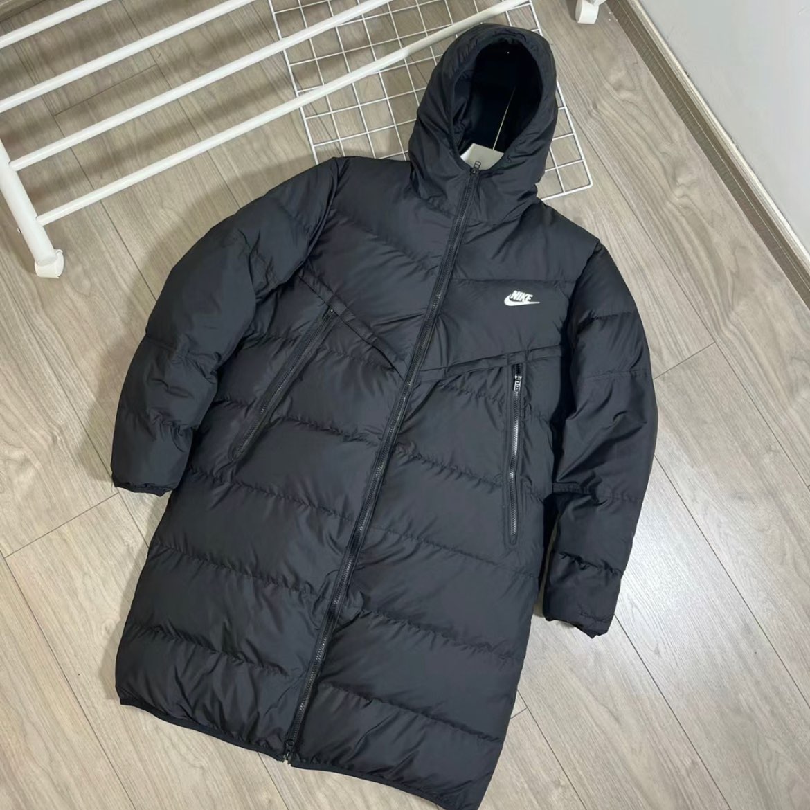 耐克宝藏长款羽绒服