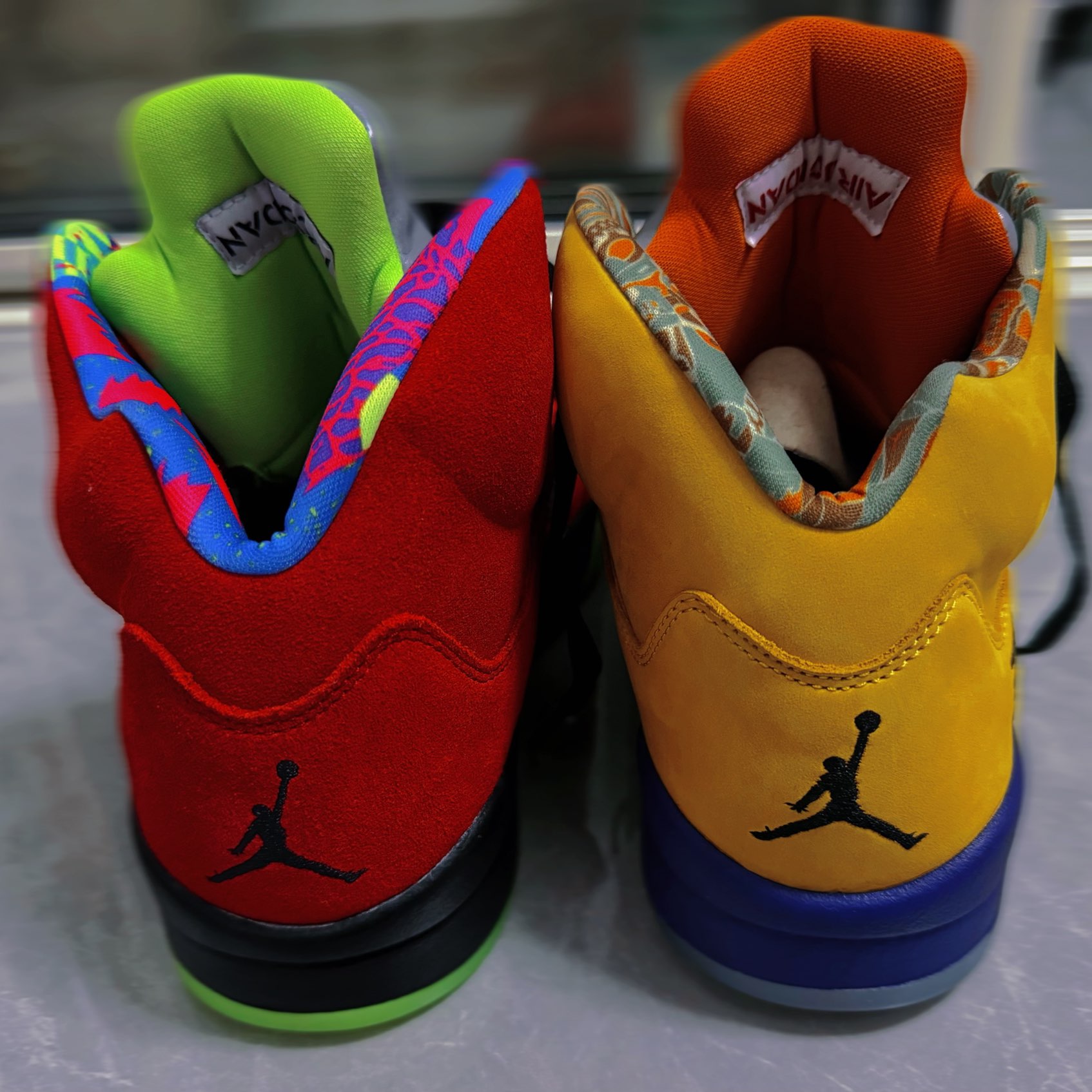 custom review-Air Jordan 5 Retro SE "What The"