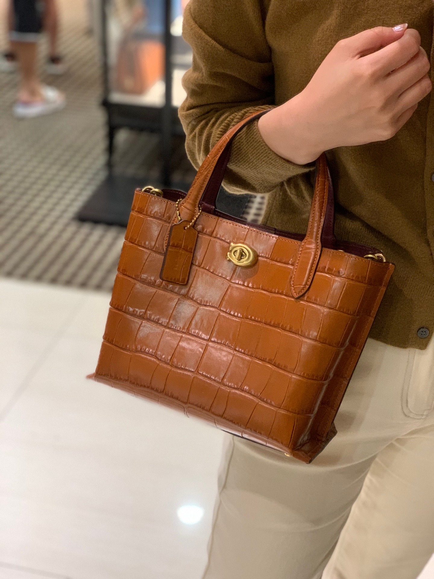 coach小菜篮子包