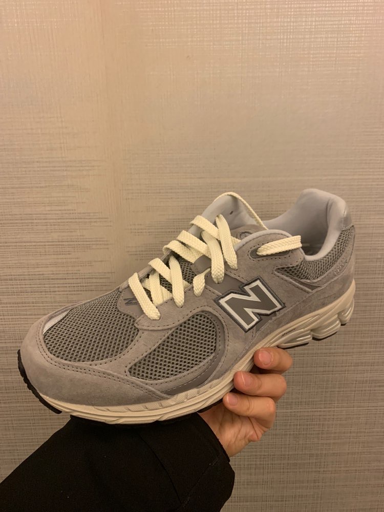 new balance 2002r元祖灰 鞋带换装 一鞋三穿