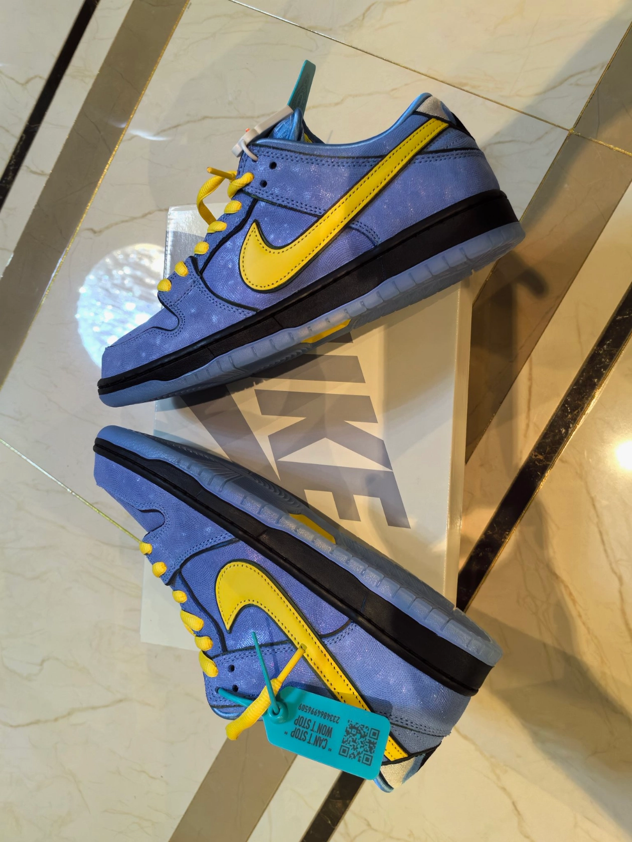 custom review-The Powerpuff Girls X Nike SB Dunk Low 
Bubbles
