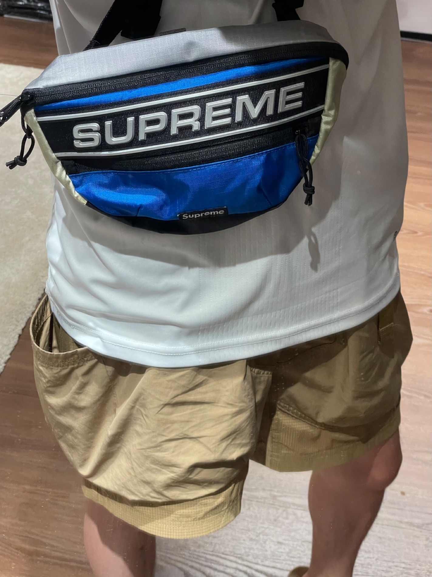 supreme 2023秋冬系列新款复古腰包