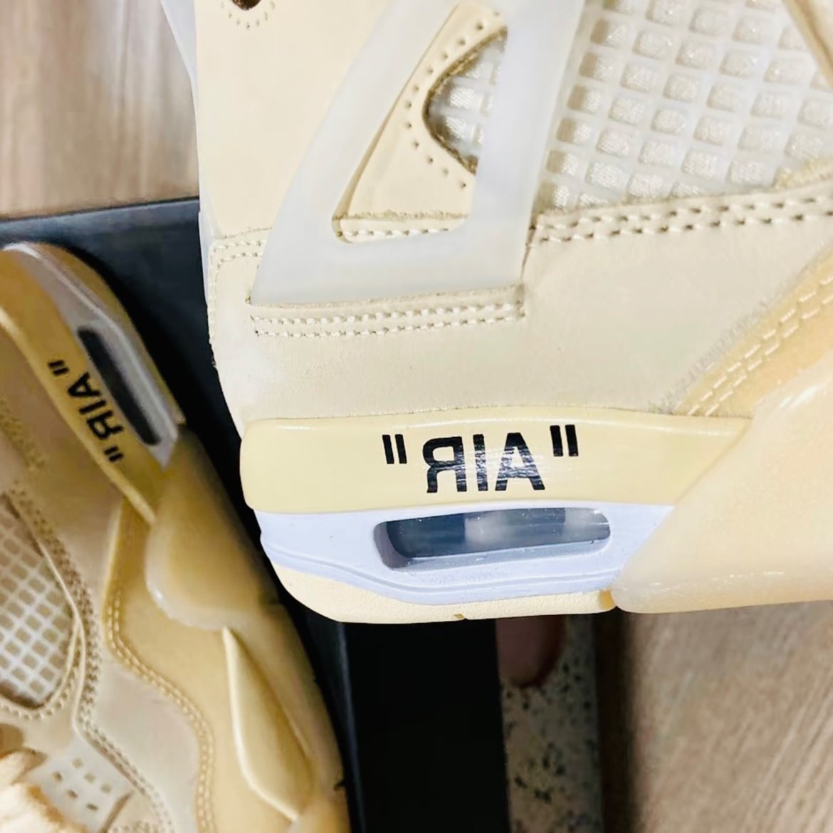 custom review-Jordan 4 Retro 'Off White Sail' Women's