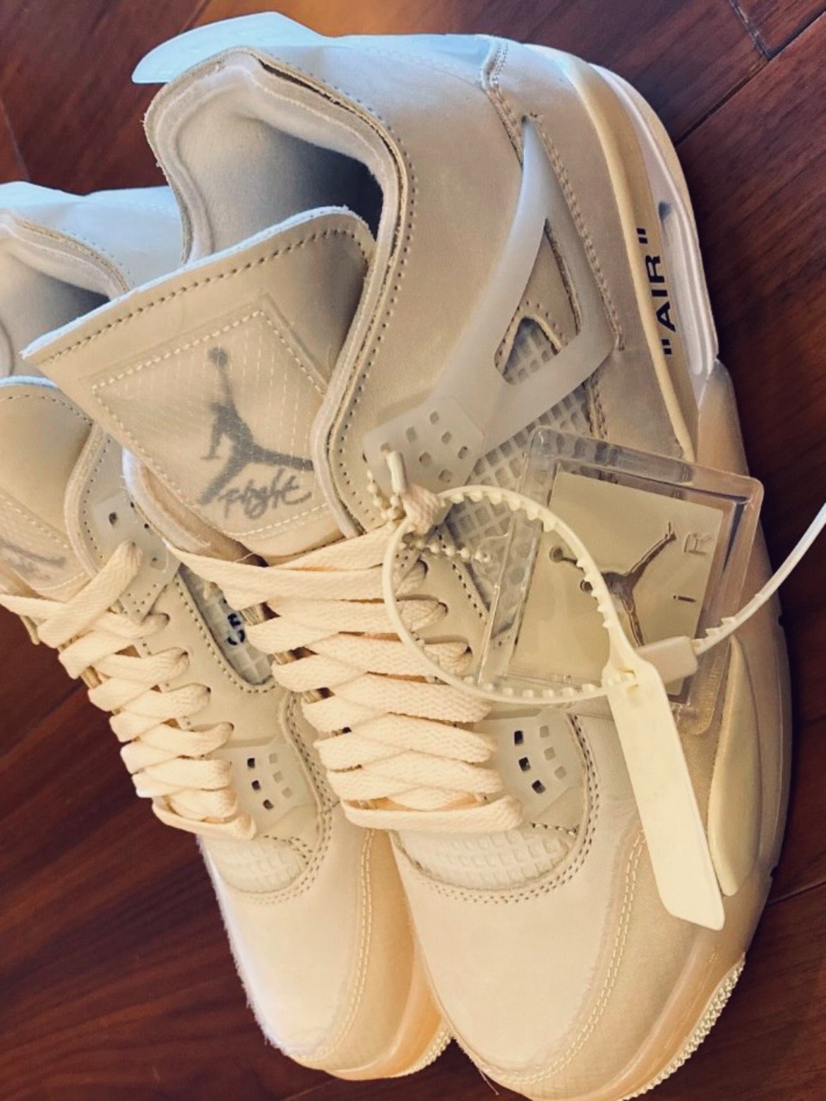 custom review-Jordan 4 Retro 'Off White Sail' Women's