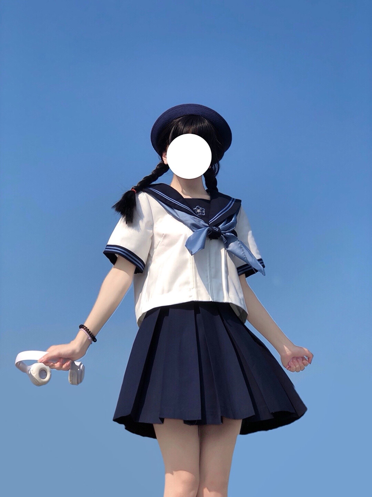 我真的爱一辈子水手服!